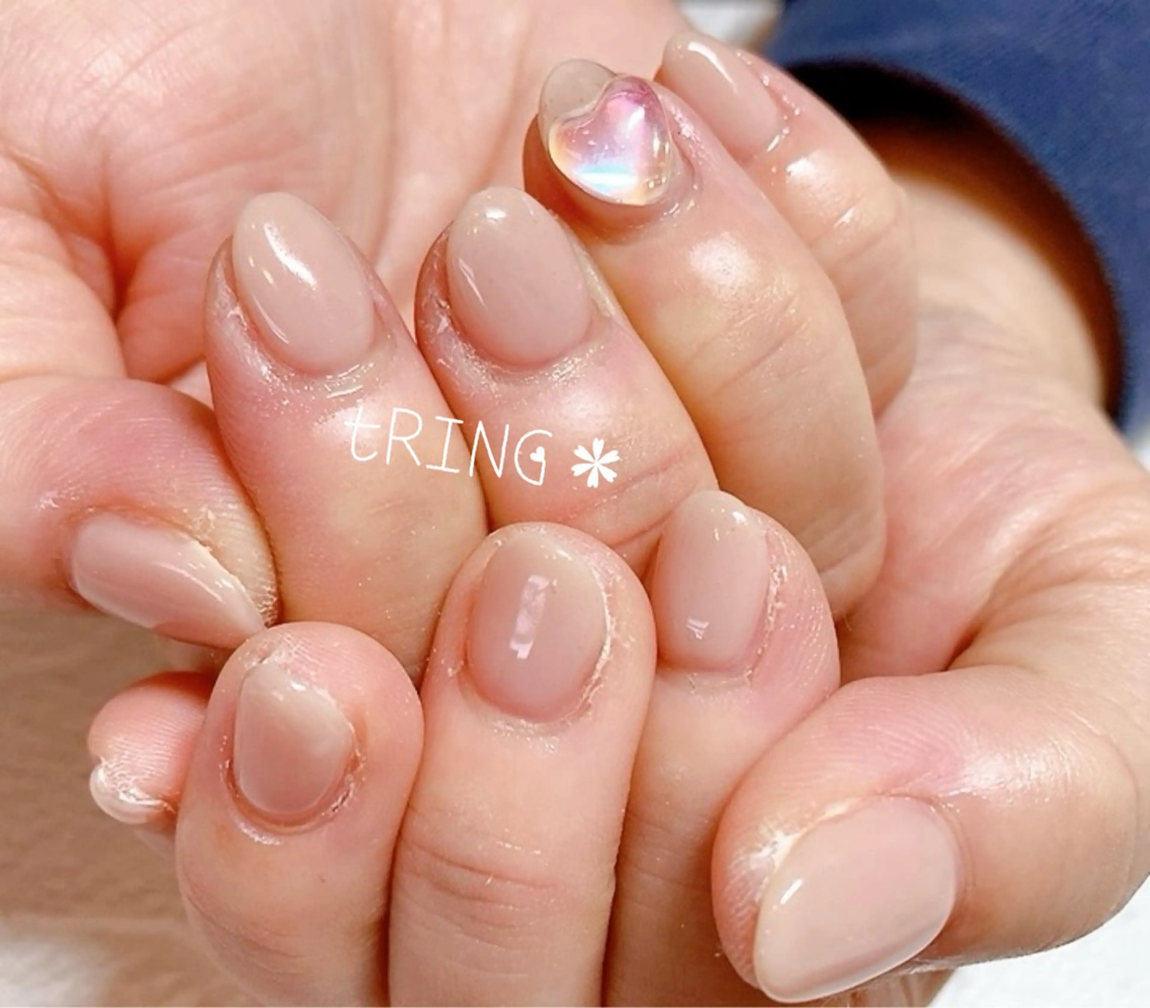 ネイル ハンドネイル tRING* しいの木台のネイルデザイン