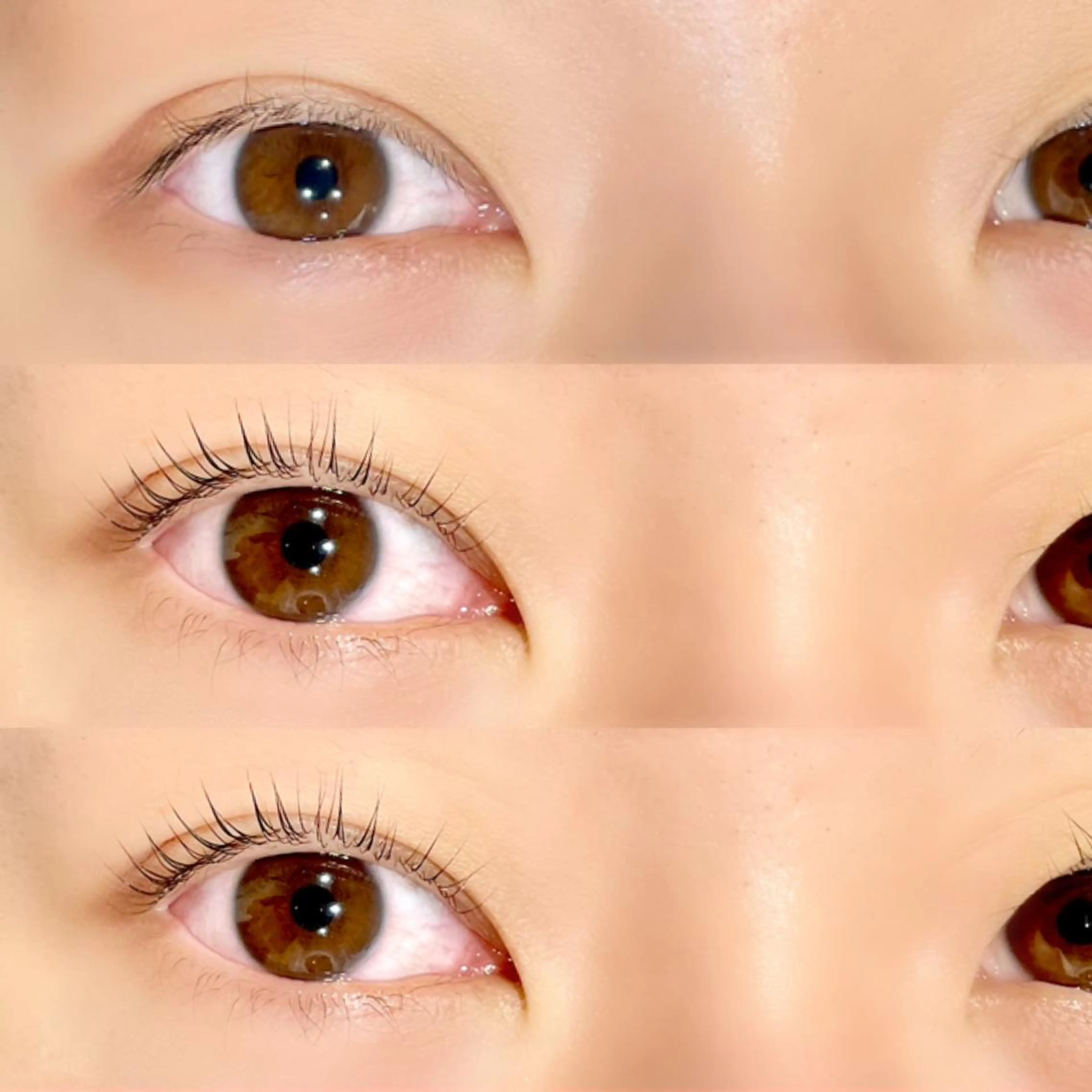 【まつ毛パーマ】6週間以内来店でお得に🌿トリートメント、コーティング付きの写真