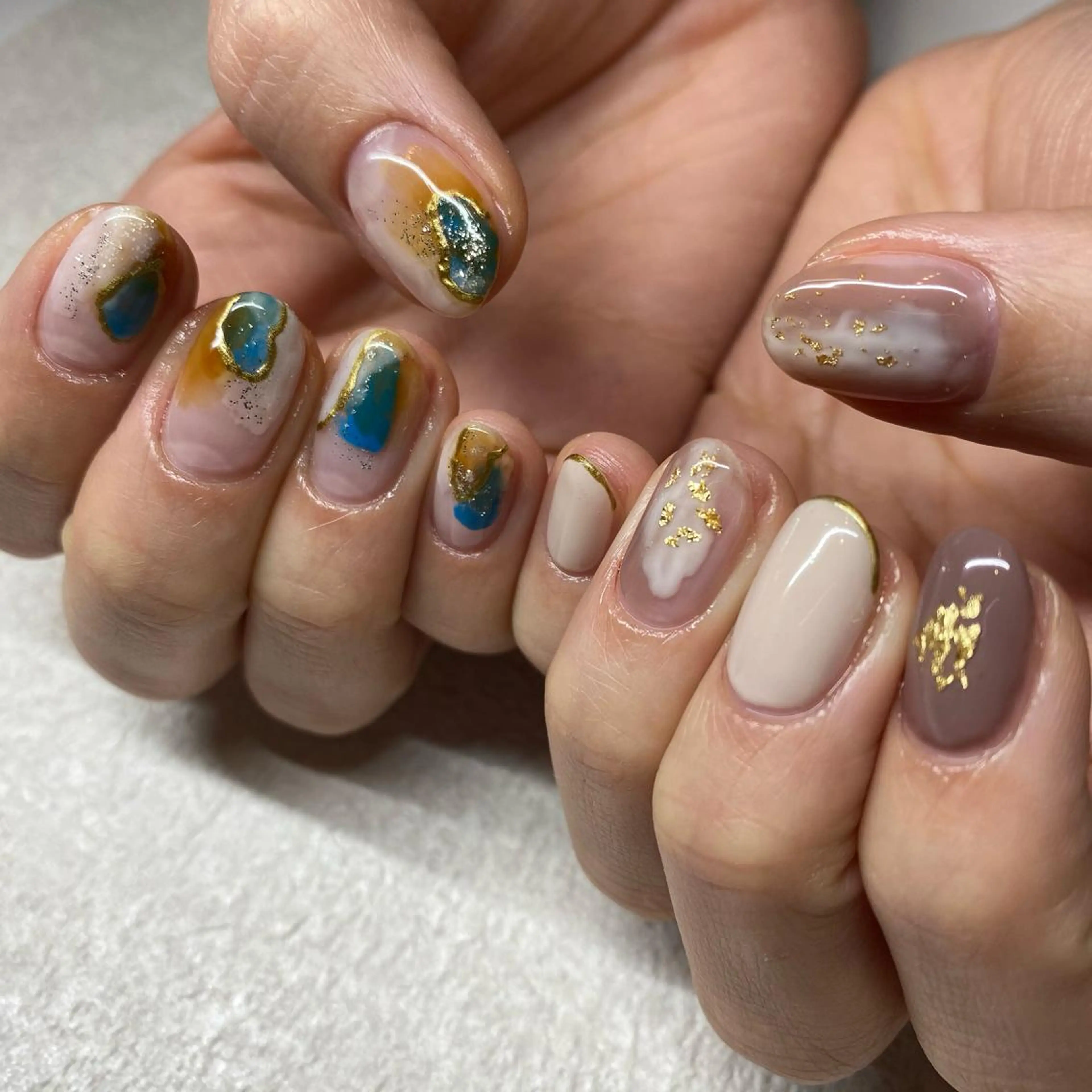 ネイル ハンドネイル NORA nail UMEDA MAIのネイルデザイン