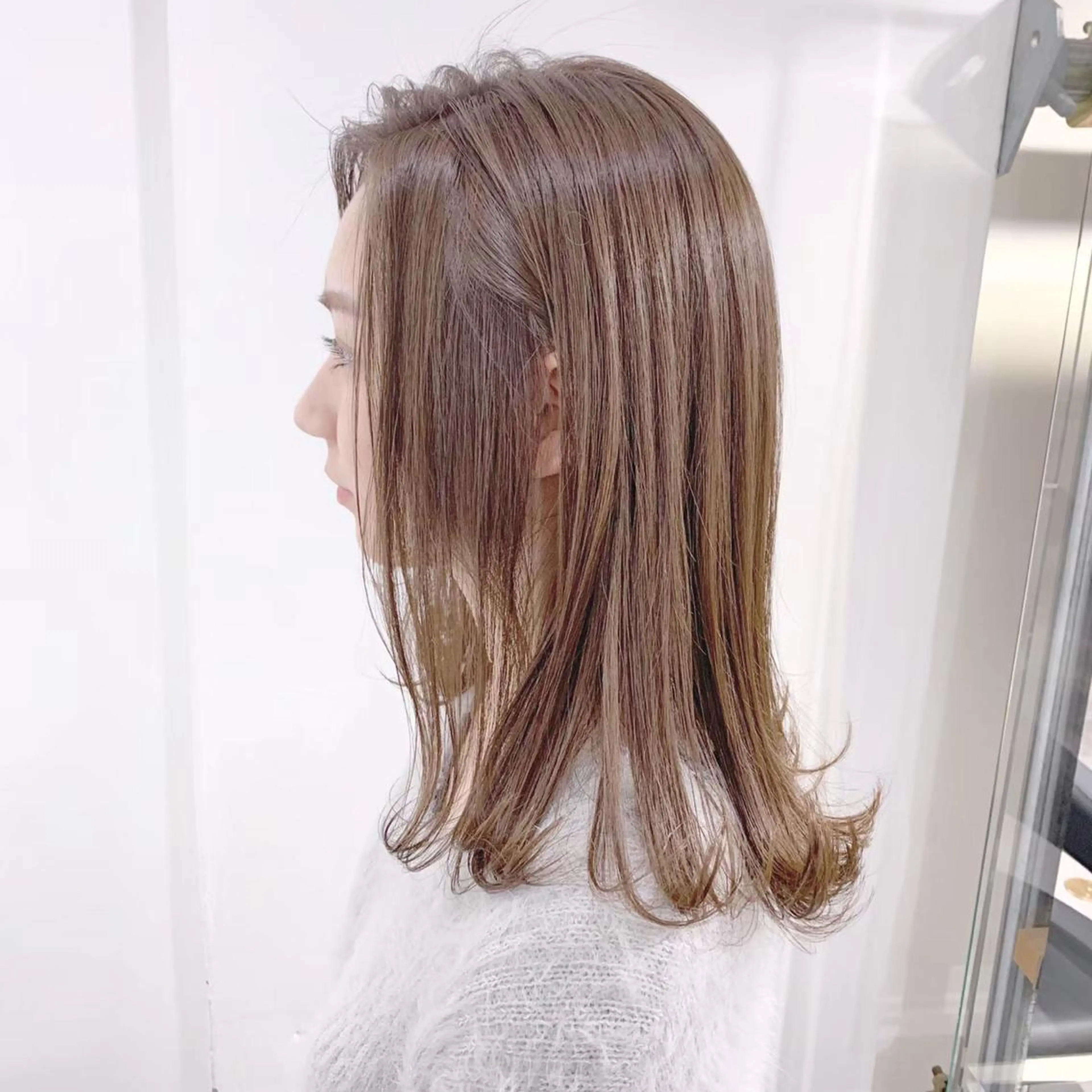 ミディアム カラー 🩰透明感カラー♡ UTA🩰のヘアスタイル