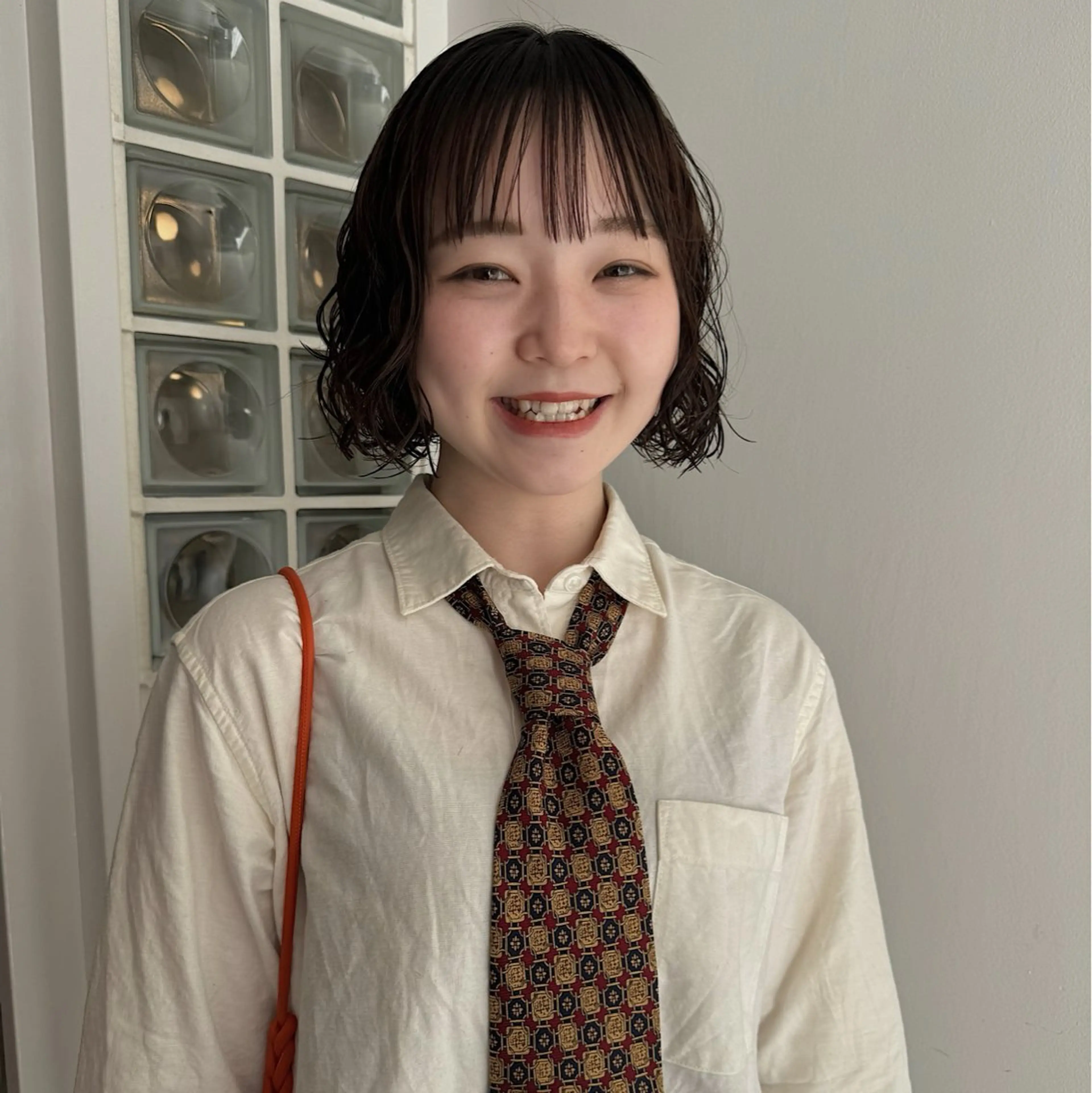 ショート パーマ ヘアアレンジ ボブ カット パーマ 🌐サトウ リョウ🌐のヘアスタイル