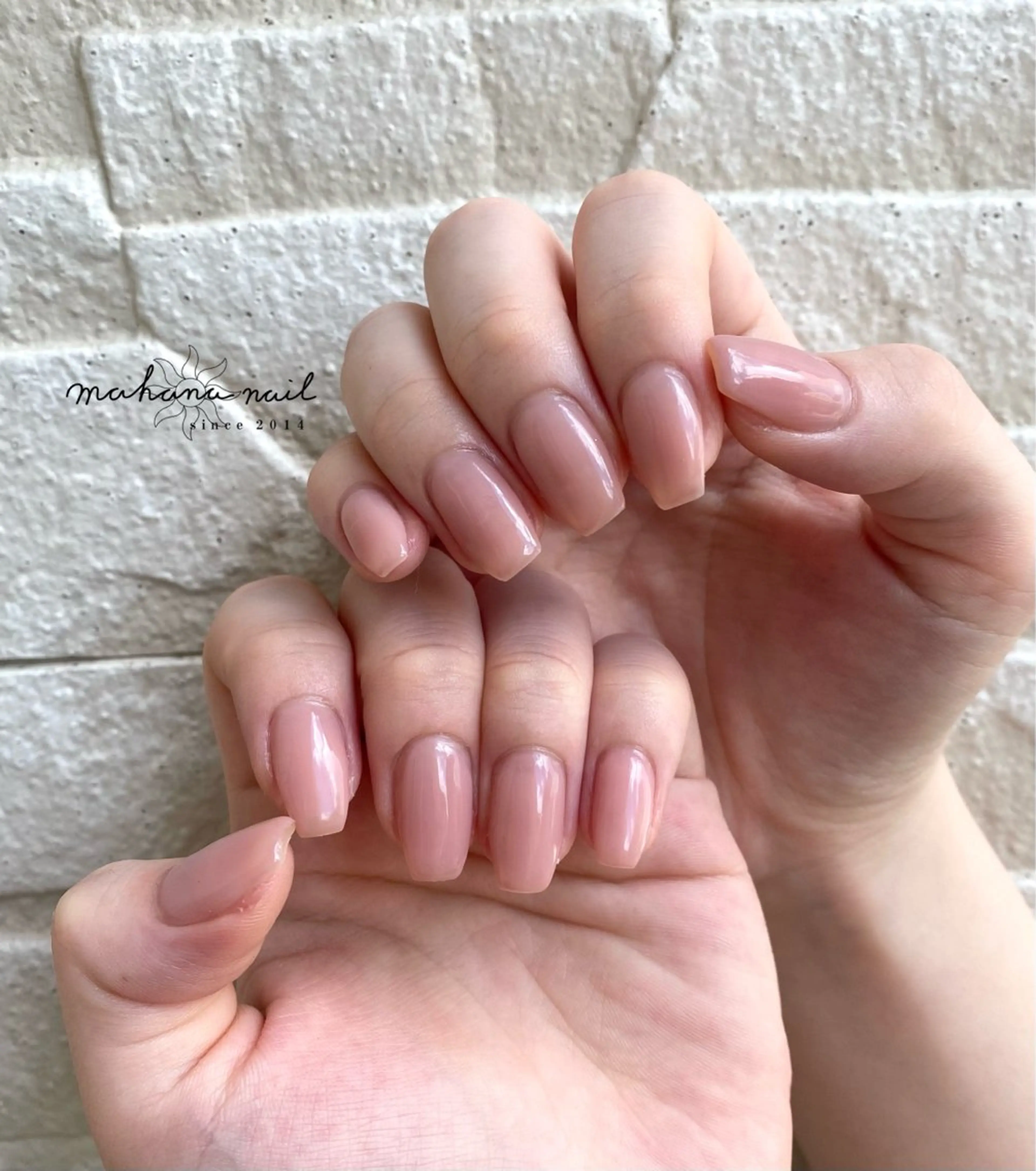 ネイル ワンカラーネイル mahana nailのネイルデザイン