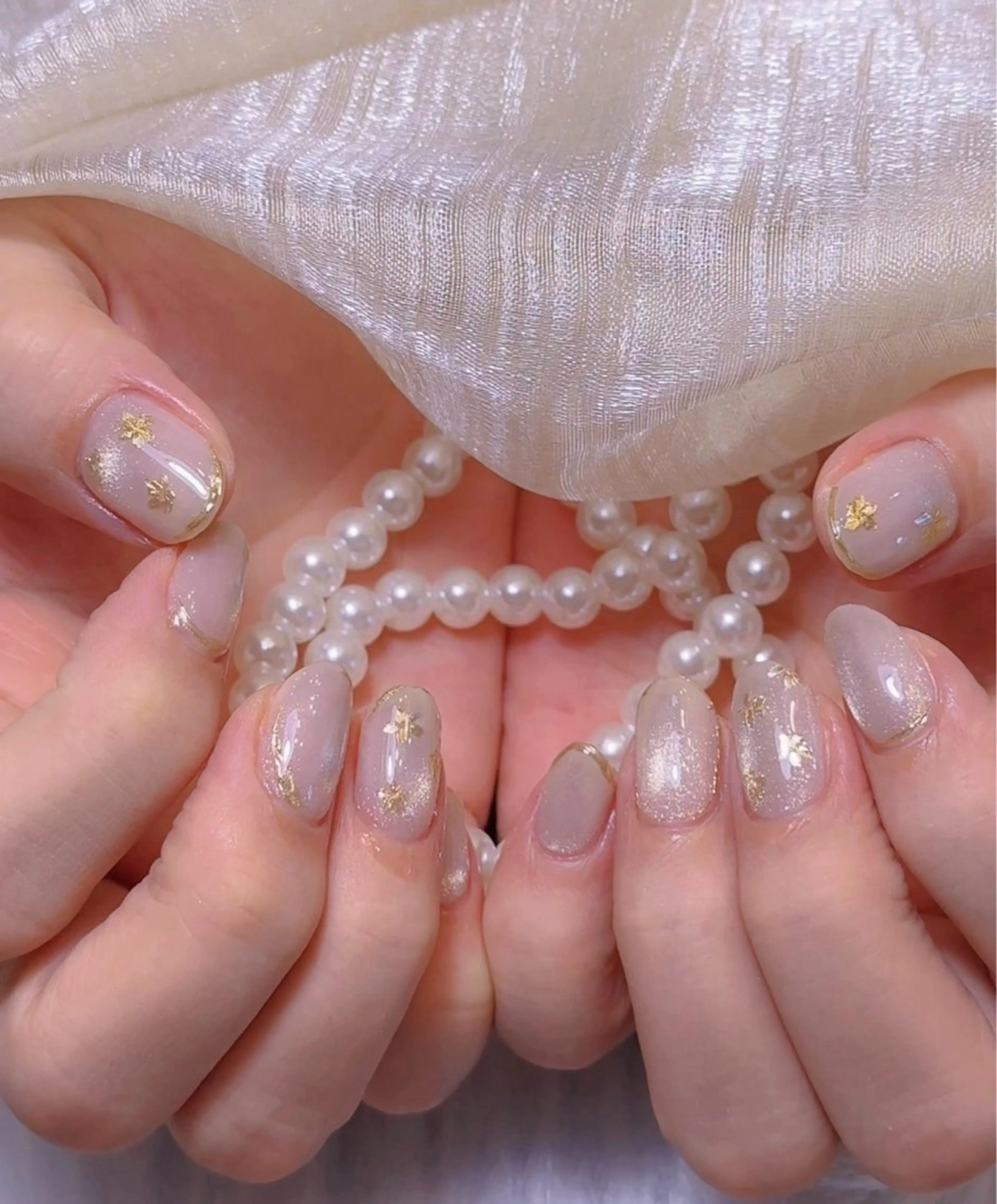 ネイル ジェルネイル ハート マグネットネイル ミラーネイル パラジェル ハンドネイル Reona Nailのネイルデザイン