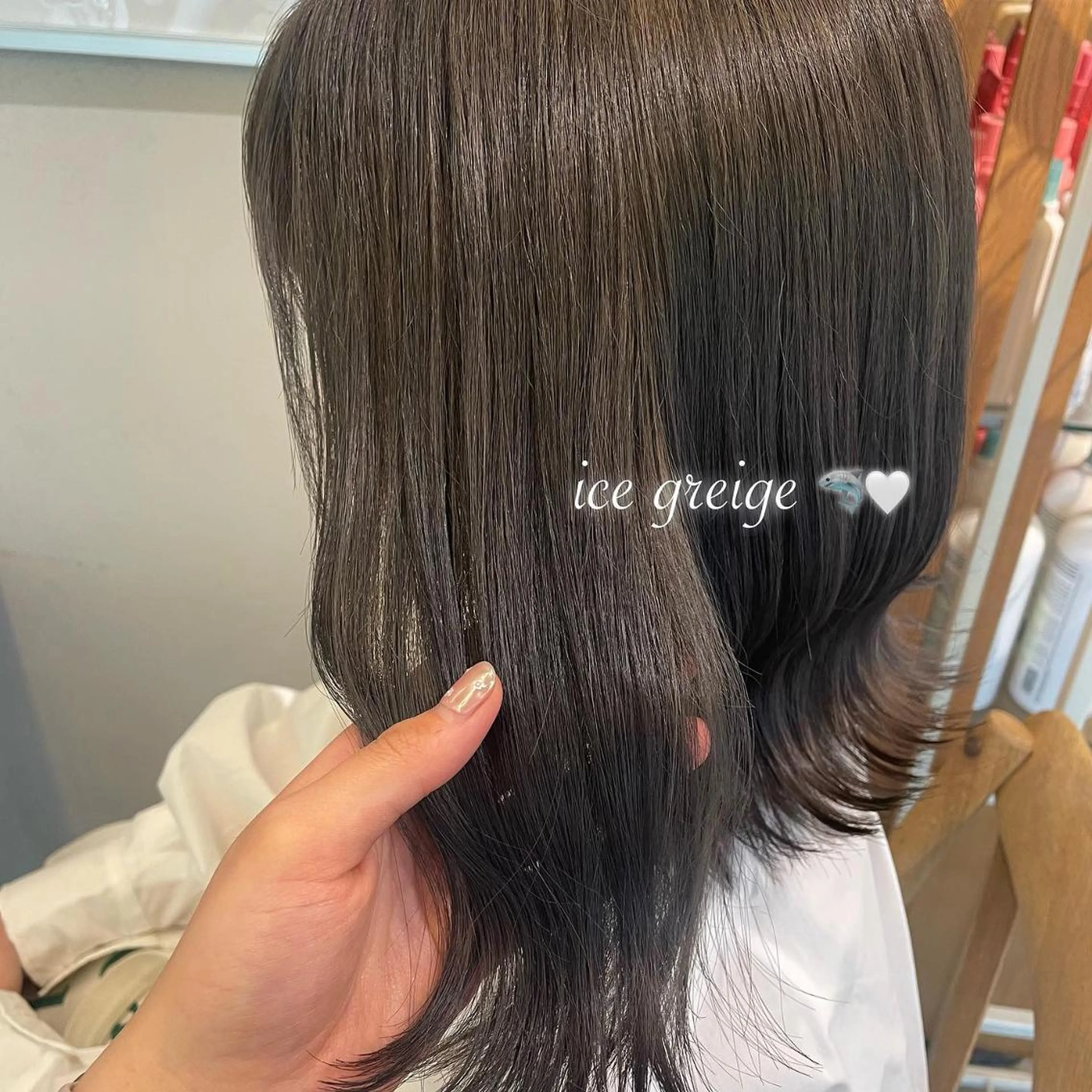 カラー ヘアアレンジ ブリーチ 透明感カラー ブリーチなしカラー 𝙢𝙞𝙮𝙪🎀 girly hairのヘアスタイル