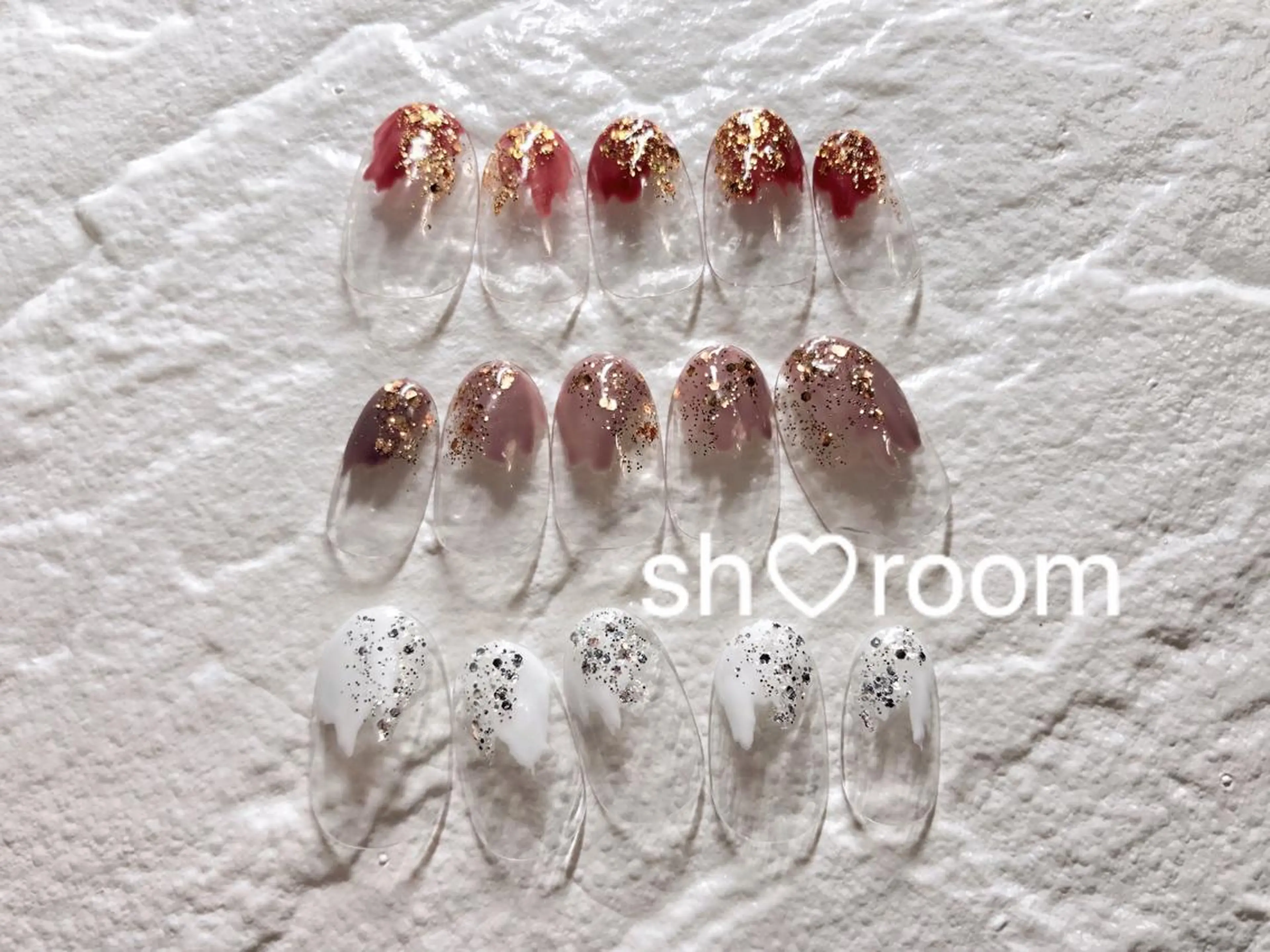ネイル ラメ(グリッター) ニュアンスネイル シンプルネイル Nail salon Ruuのネイルデザイン