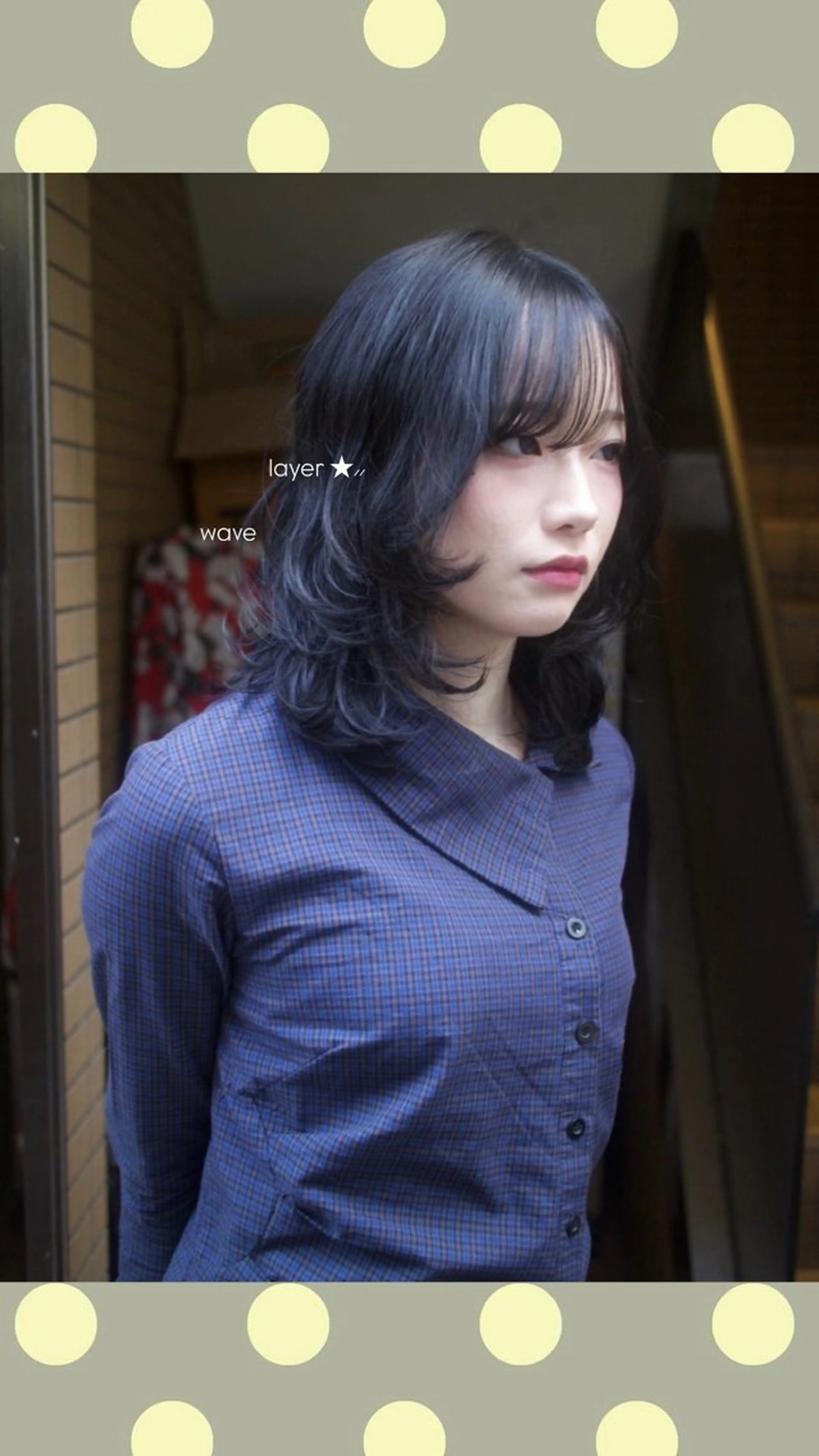 ミディアム カラー ヘアアレンジ カット ヘアカラー ᵐⁱᵏⁱᵏᵒ / レイヤー★のヘアスタイル
