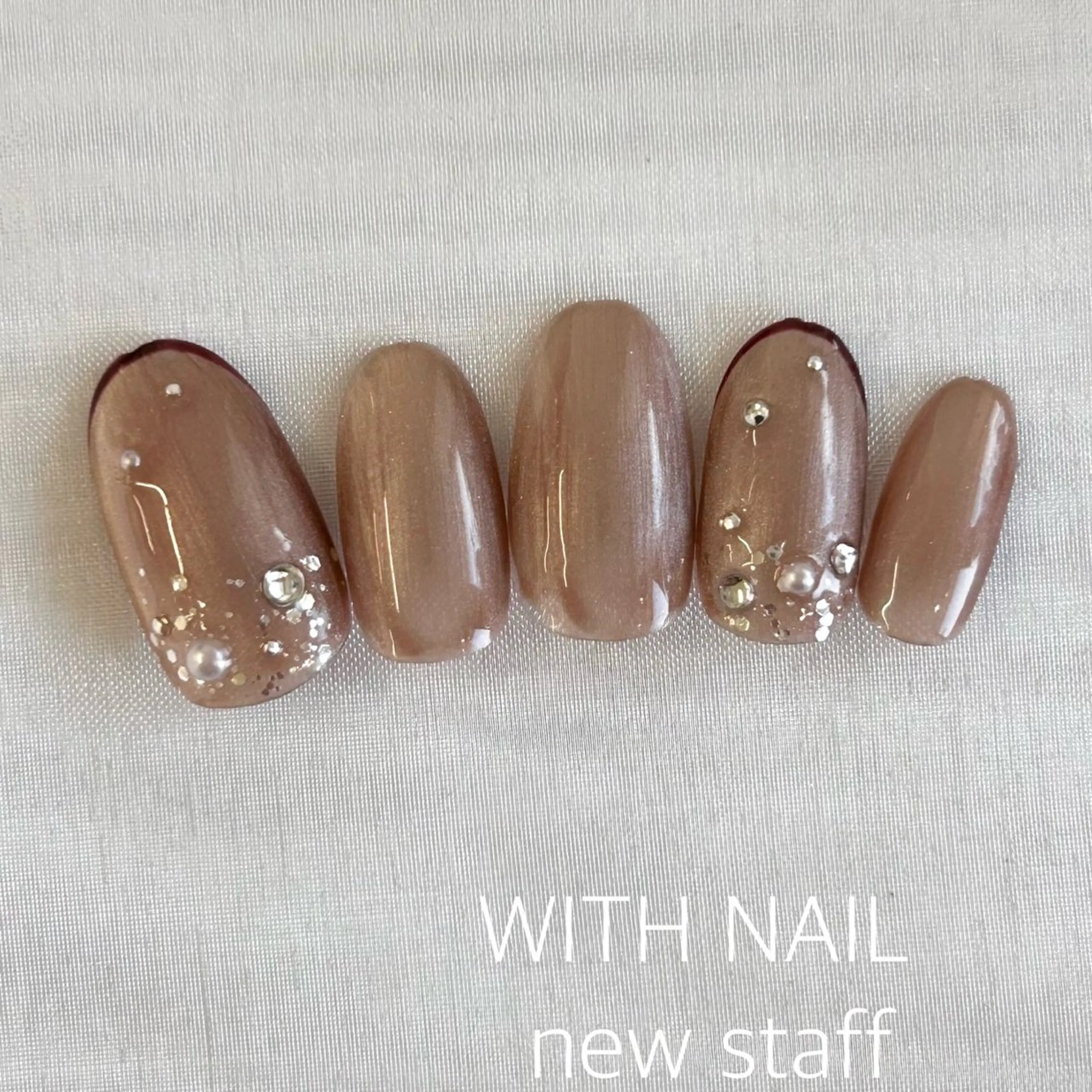 ネイル ハンドネイル WITH  NAIL ネイリストのネイルデザイン