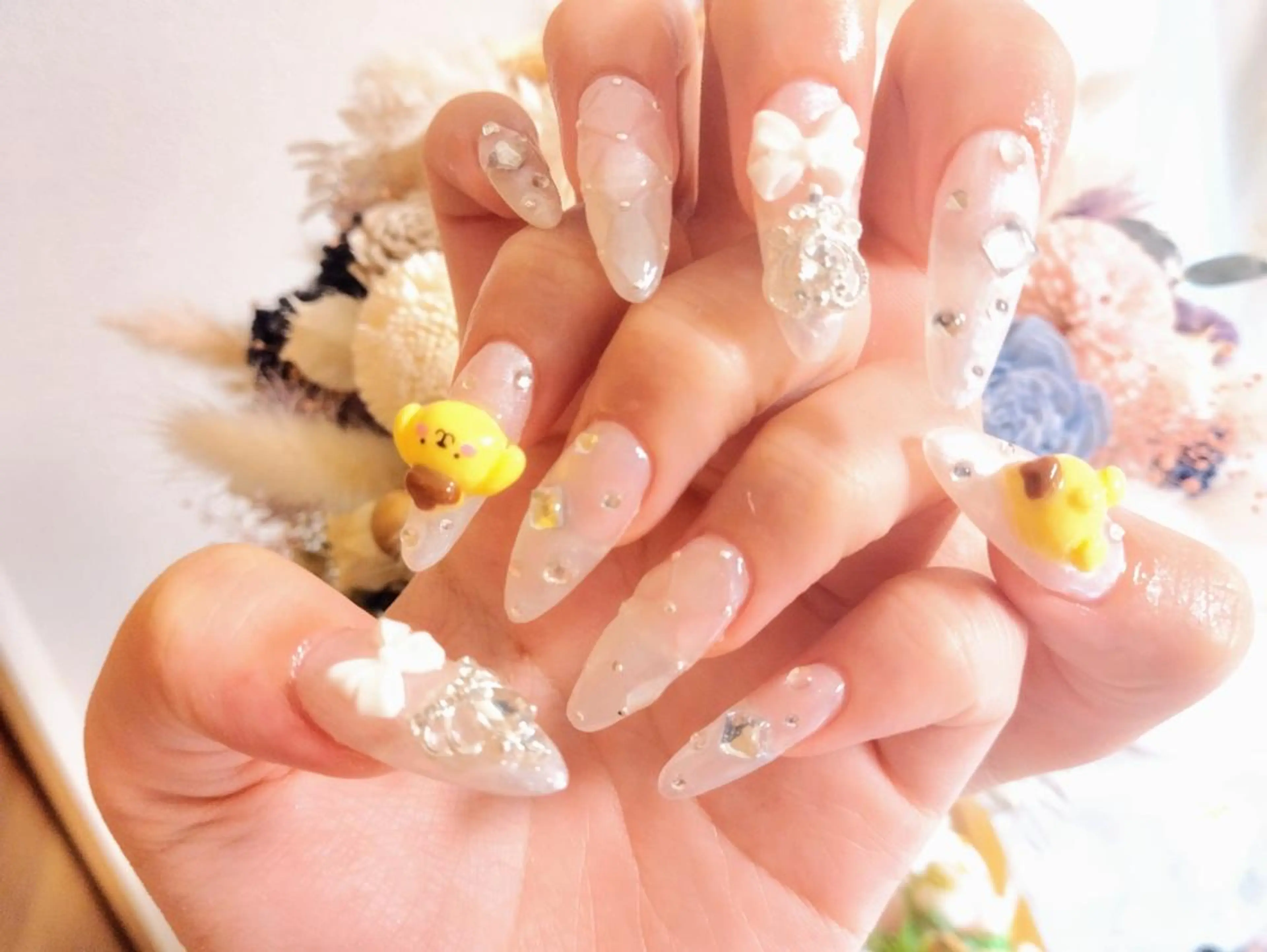 ネイル 持ち込み ハンドネイル ハンドケア ＤI'A ネイルサロンのネイルデザイン