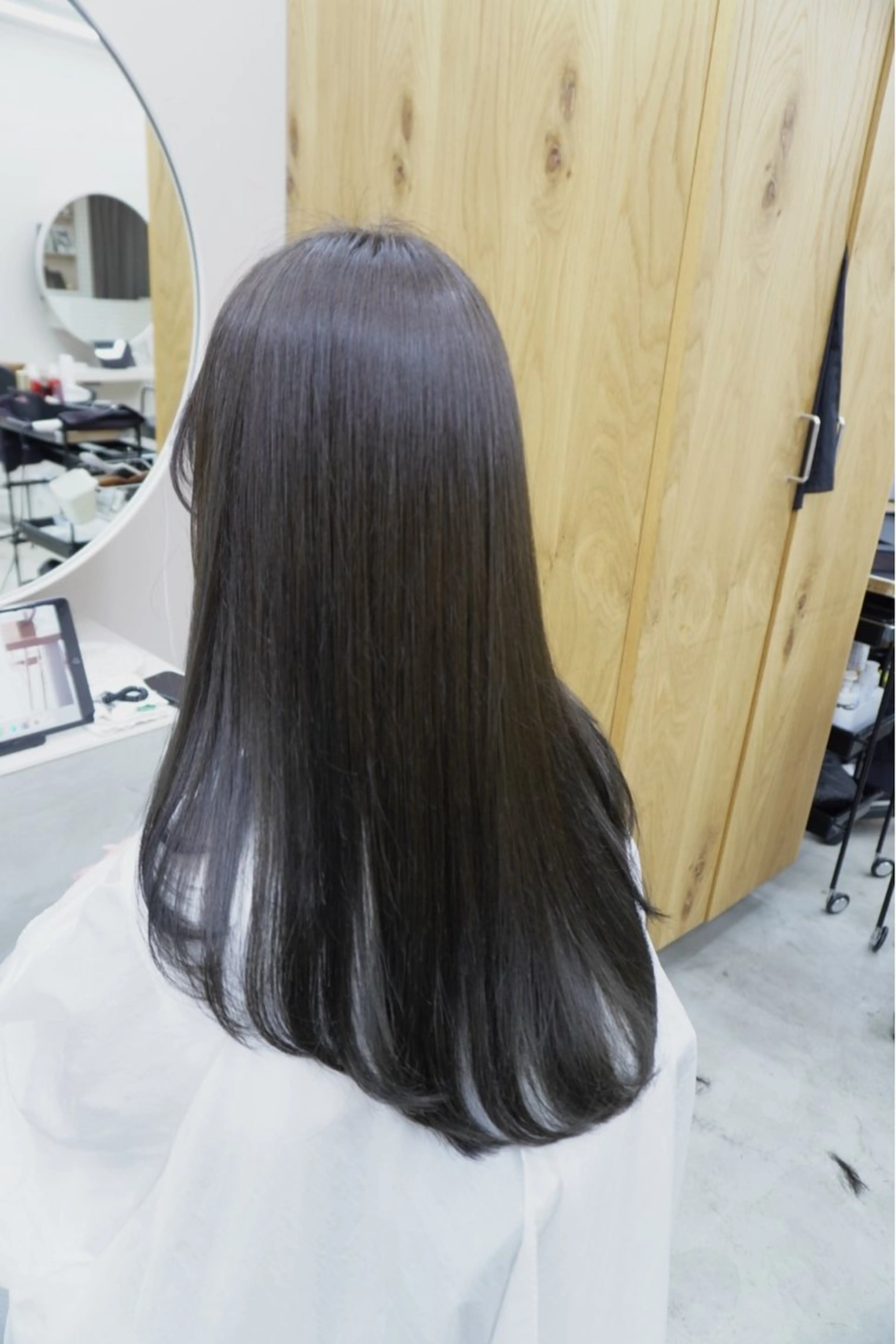 ロング vicca ekolu所属・わこ★骨格診断カット 早朝➕仕事終わりＯＫのヘアスタイル