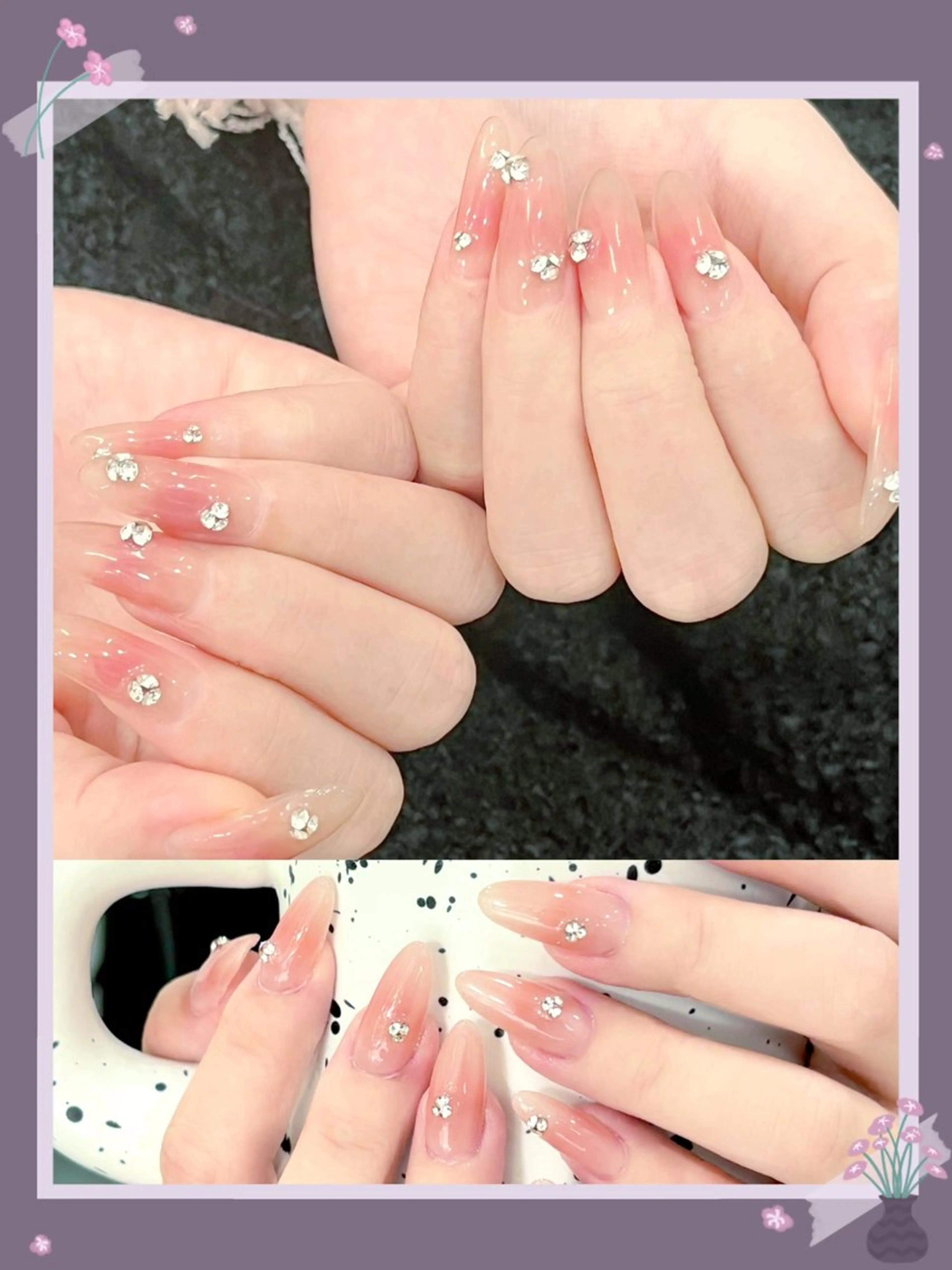 ネイル ハンドネイル ハンドケア pink ladyサロン所属・べ にのネイルデザイン