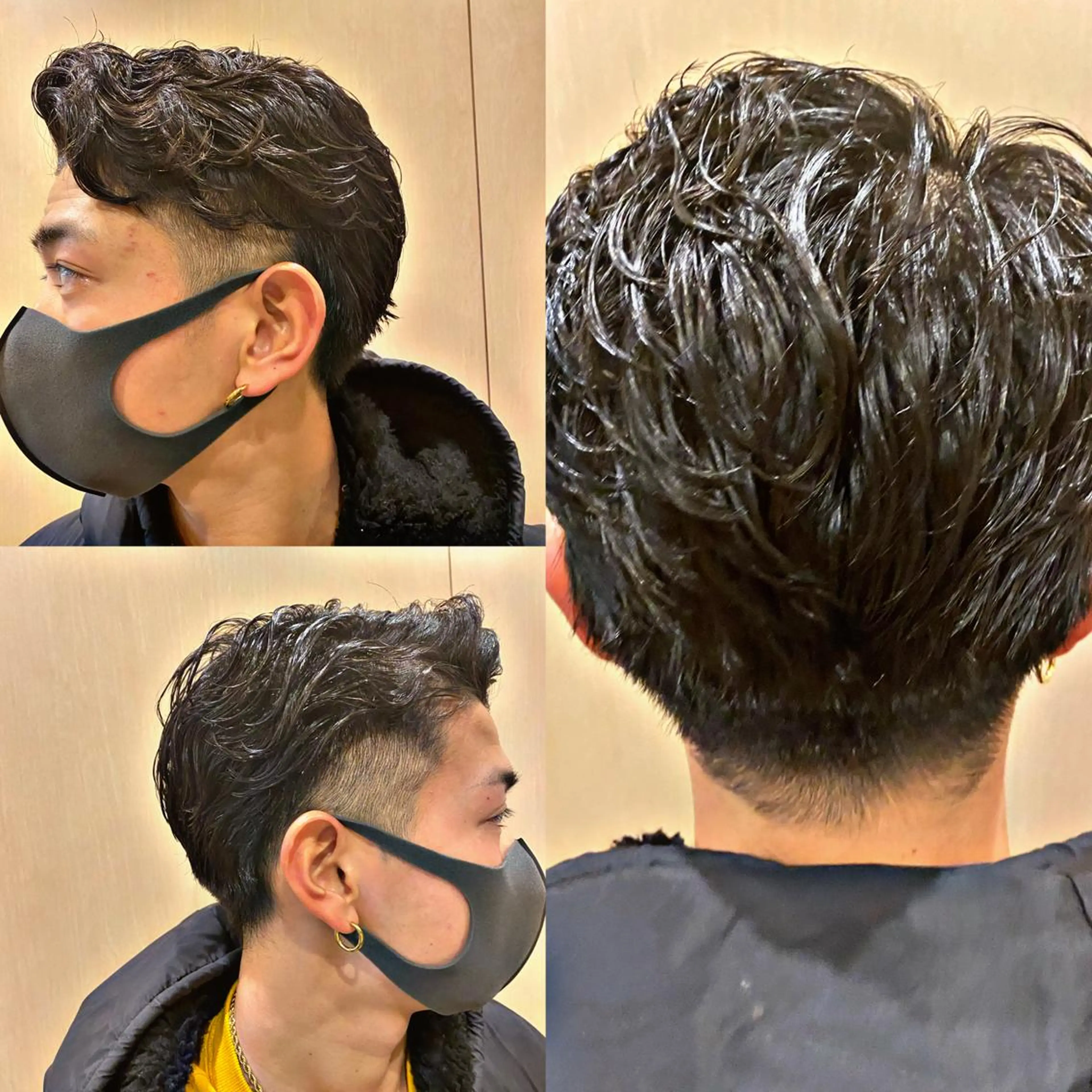 パーマ メンズ メンズパーマ 菅野 綺華のヘアスタイル