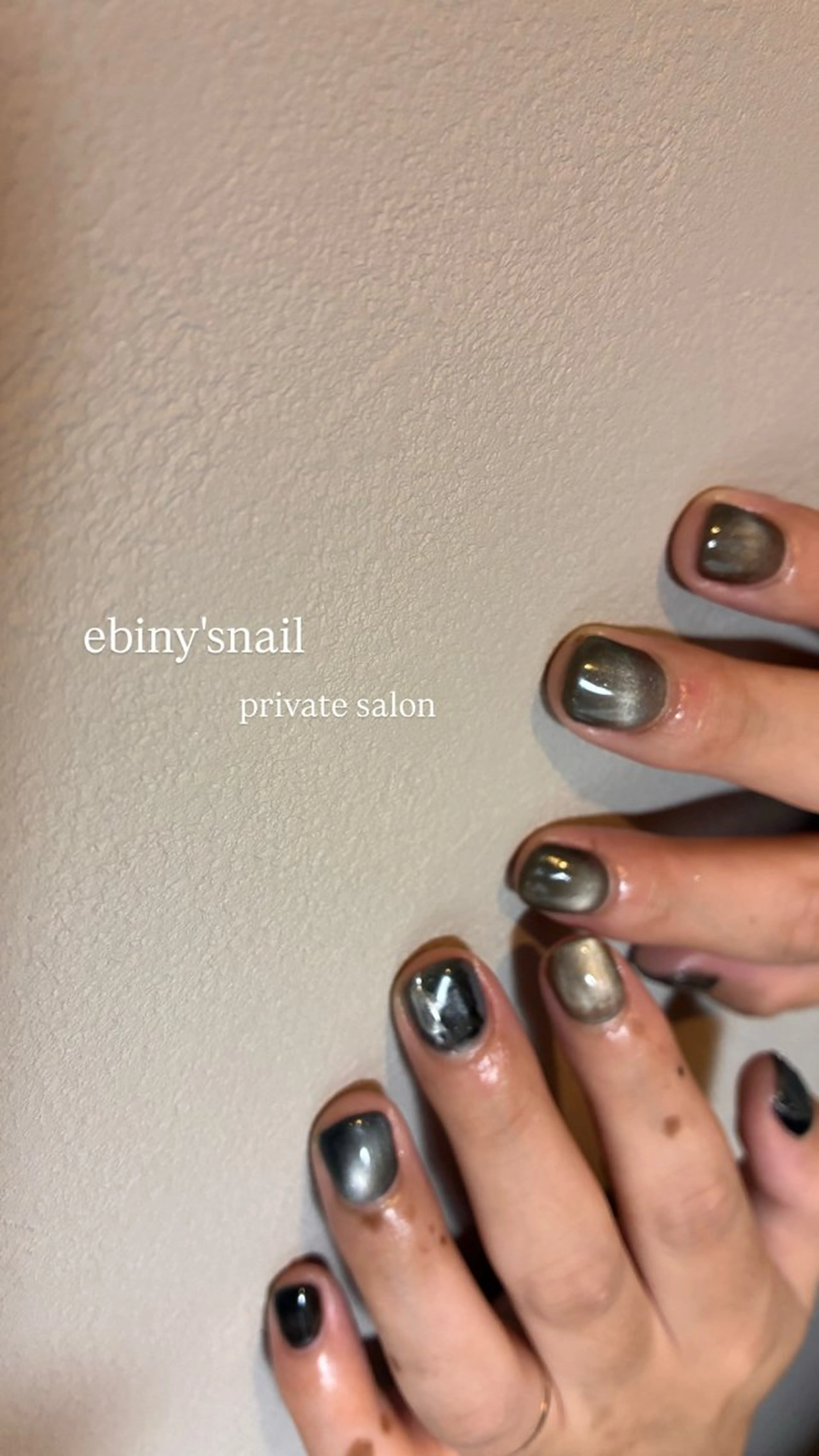 ショート Ebiny'snail所属・田村 奈々のネイルデザイン