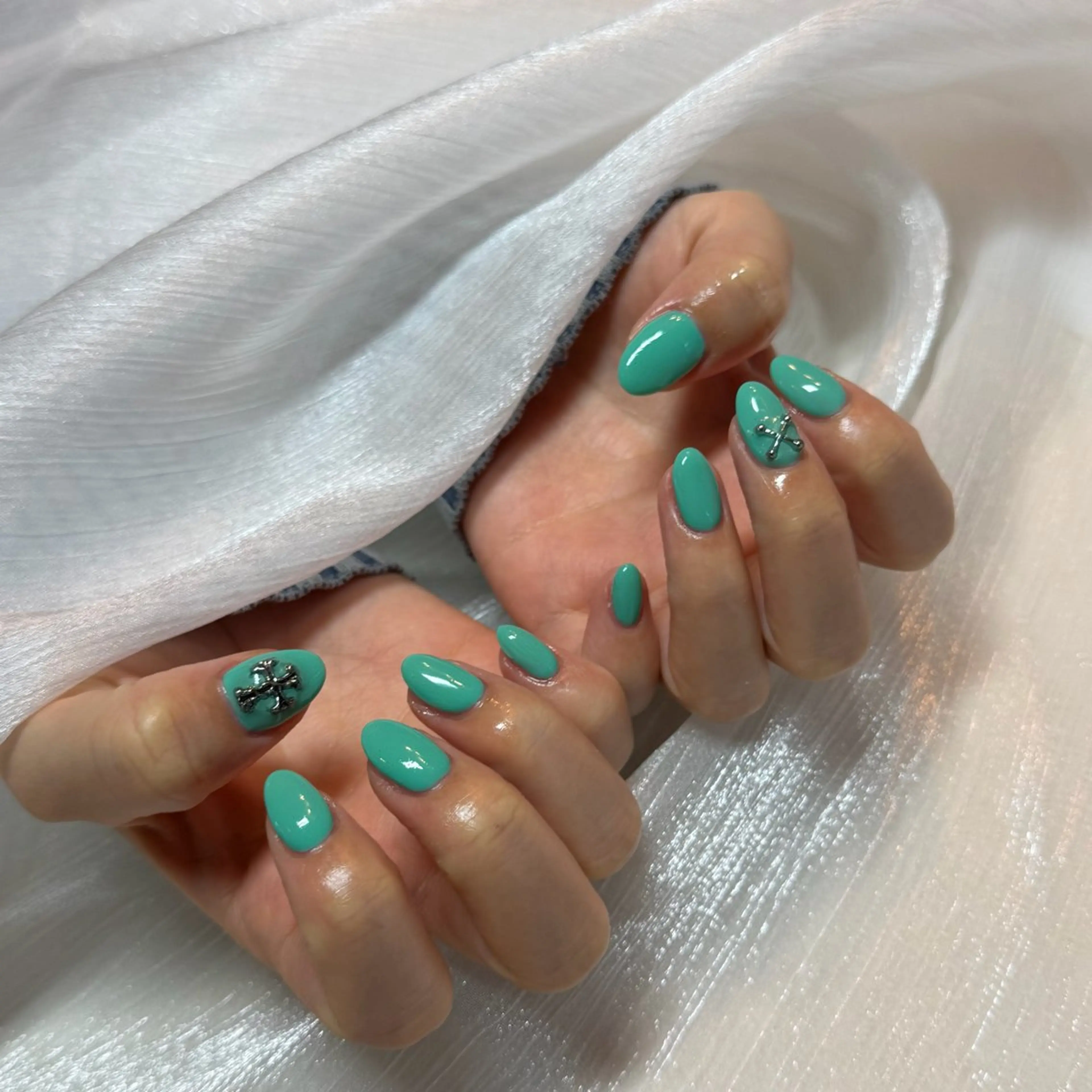 ネイル ワンカラーネイル ハンドネイル Kapilina🌺 MOMOのネイルデザイン