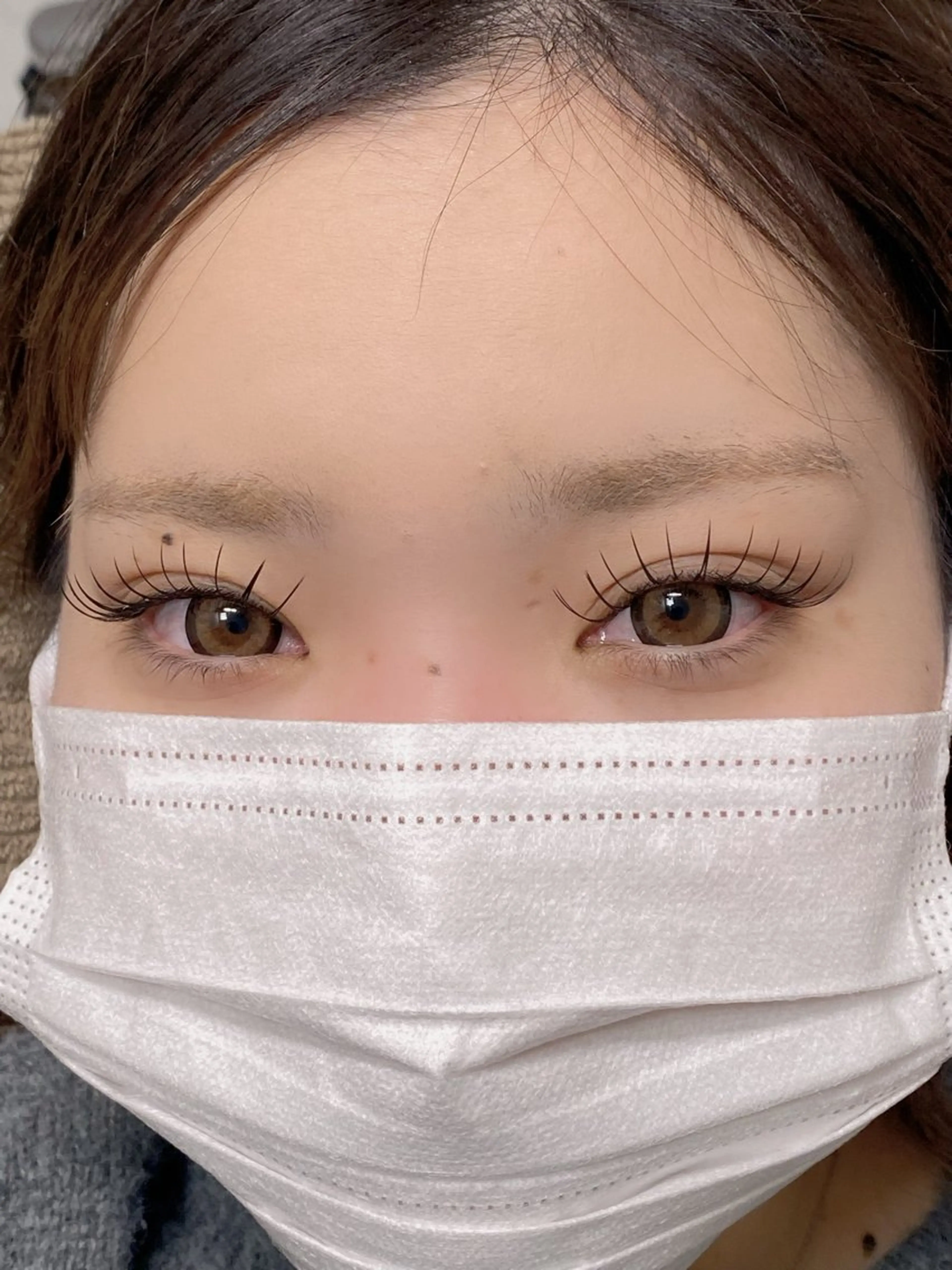 👀フラットラッシュ100本👀🩷エクステオフ、仕上げコーティング無料🎀の写真