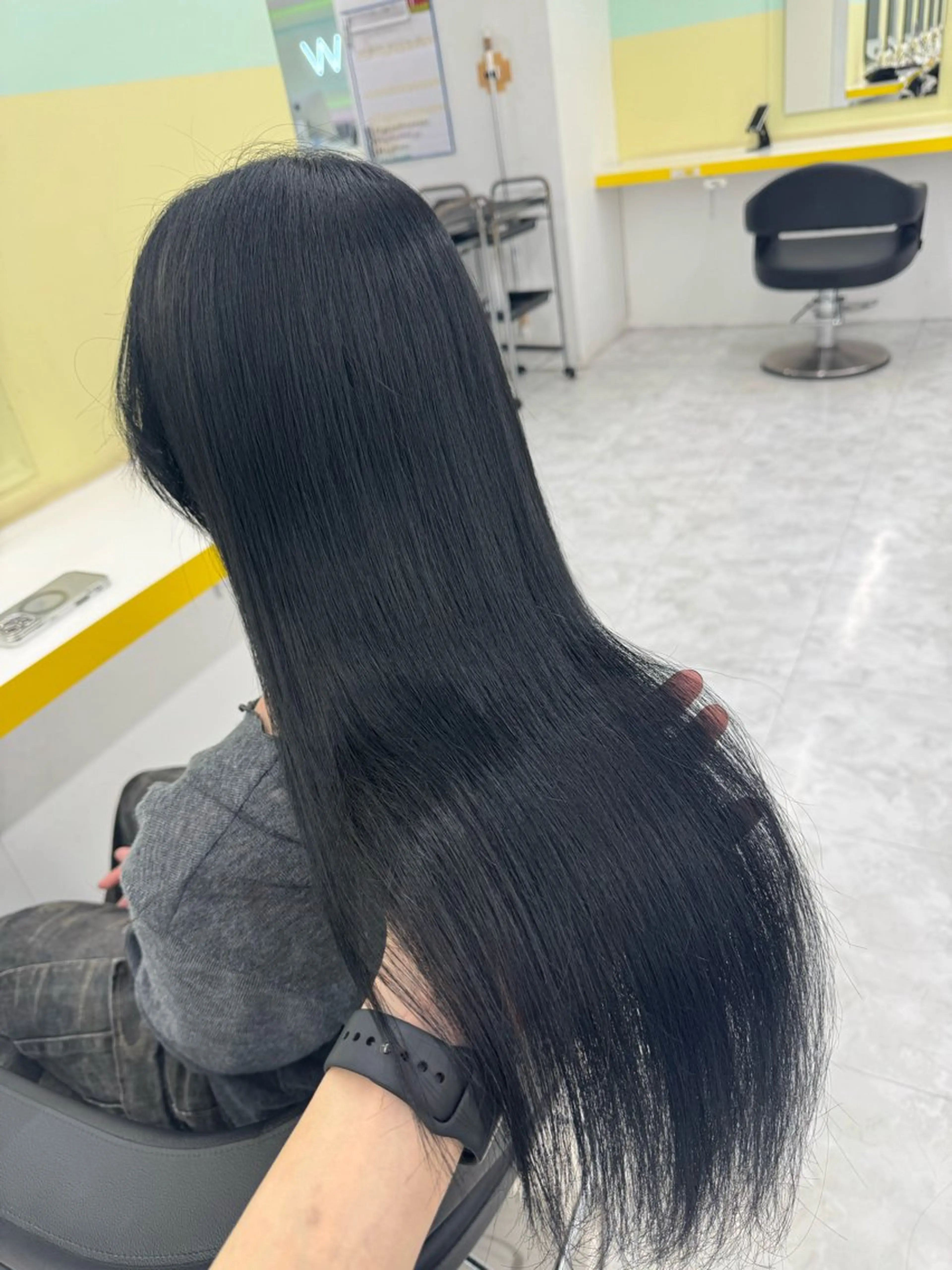 【💕ミニモ学割💕1月限定クーポン💕】メンテナンスカット+縮毛矯正の写真