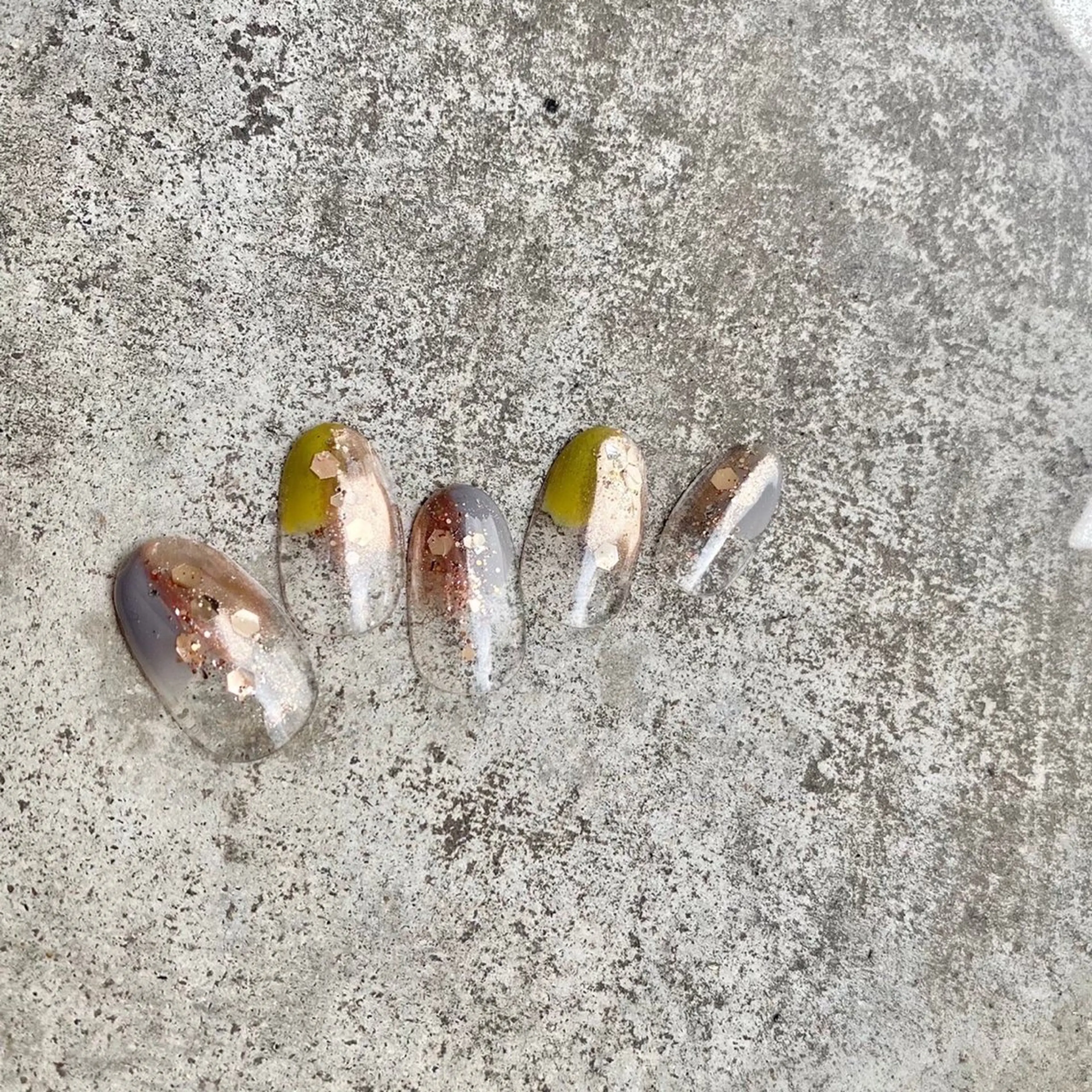 ネイル アートネイル ネイルチップ ⭐︎休業中の練習⭐︎ JNA認定講師髙橋のネイルデザイン