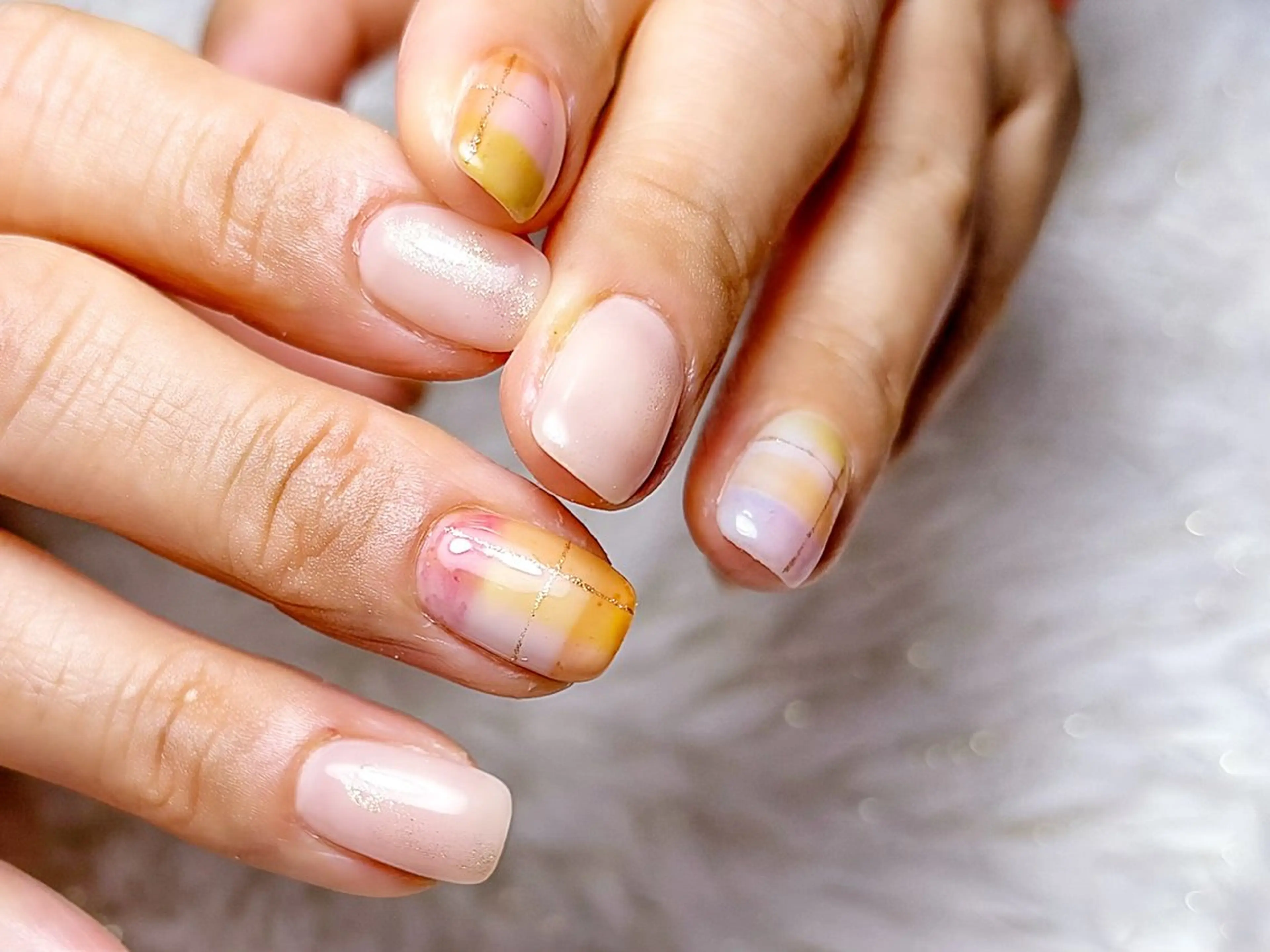 ネイル ショートネイル Atelier Chamikoのネイルデザイン