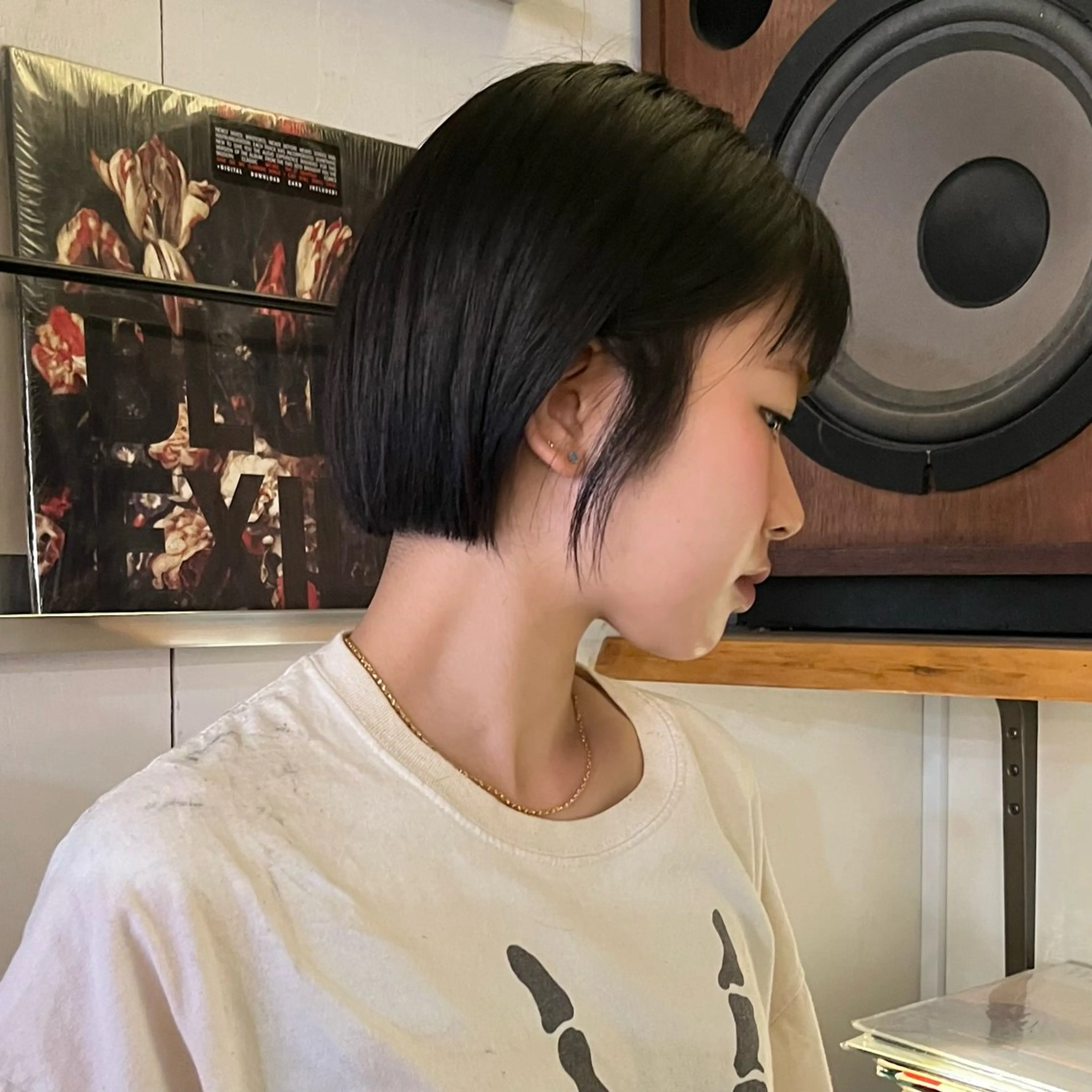 ショート ボブ レイヤー/ベージュ mikuのヘアスタイル