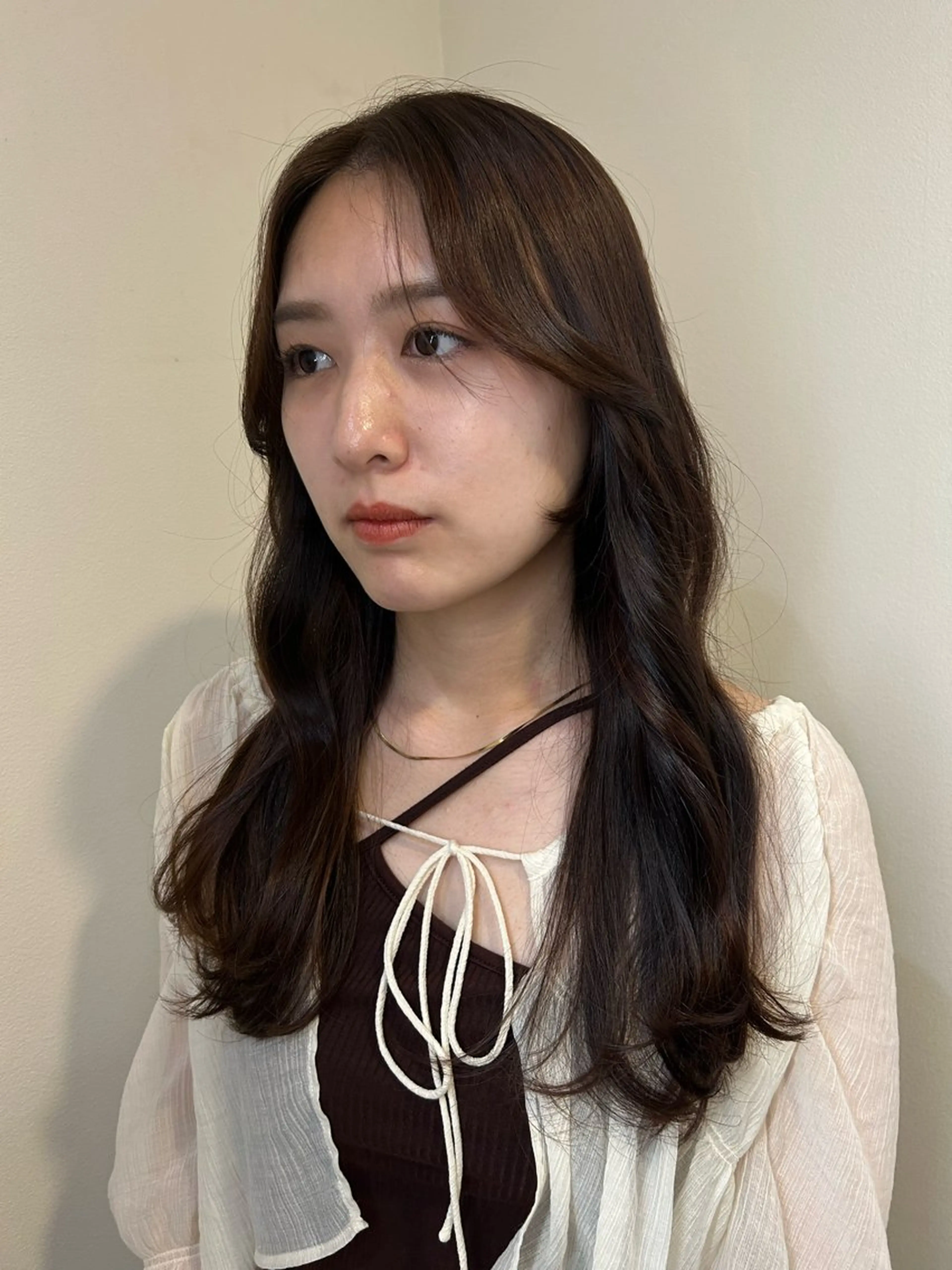 ロング カラー カット ヘアカラー トリートメント 小澤 一稀のヘアスタイル