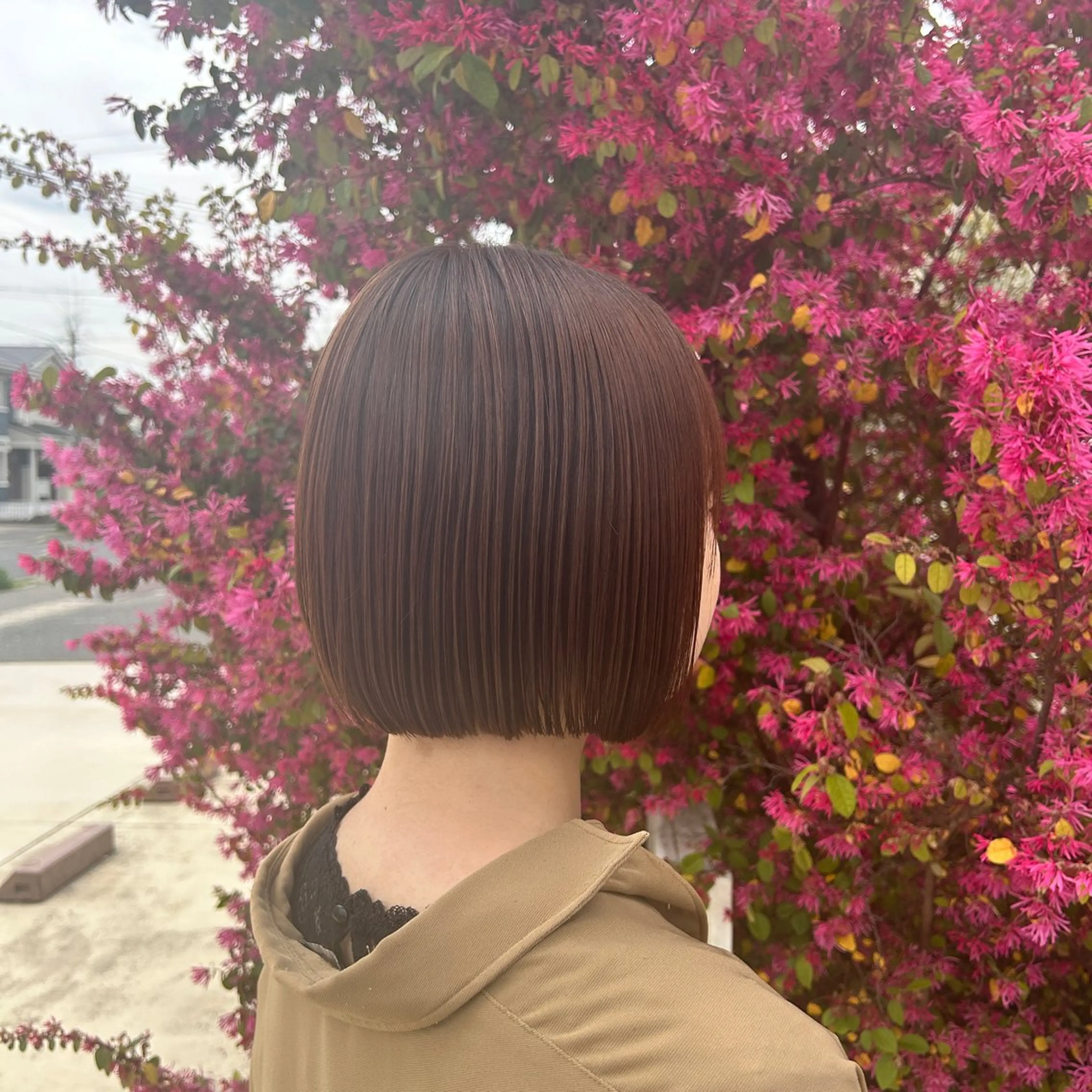 ショート ボブ 山本 知佳のヘアスタイル