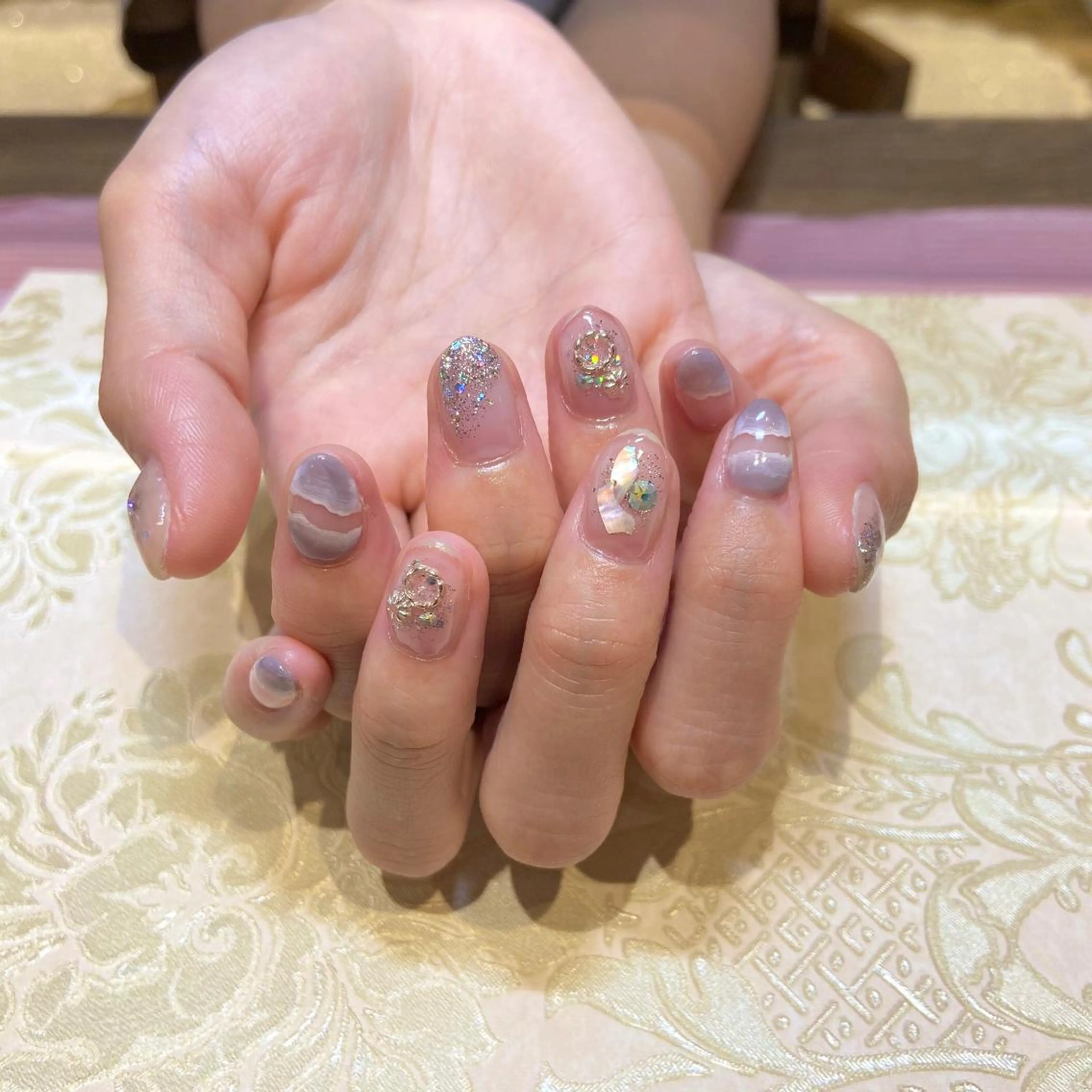 ネイル ハンドネイル happiness プライベートサロンのネイルデザイン