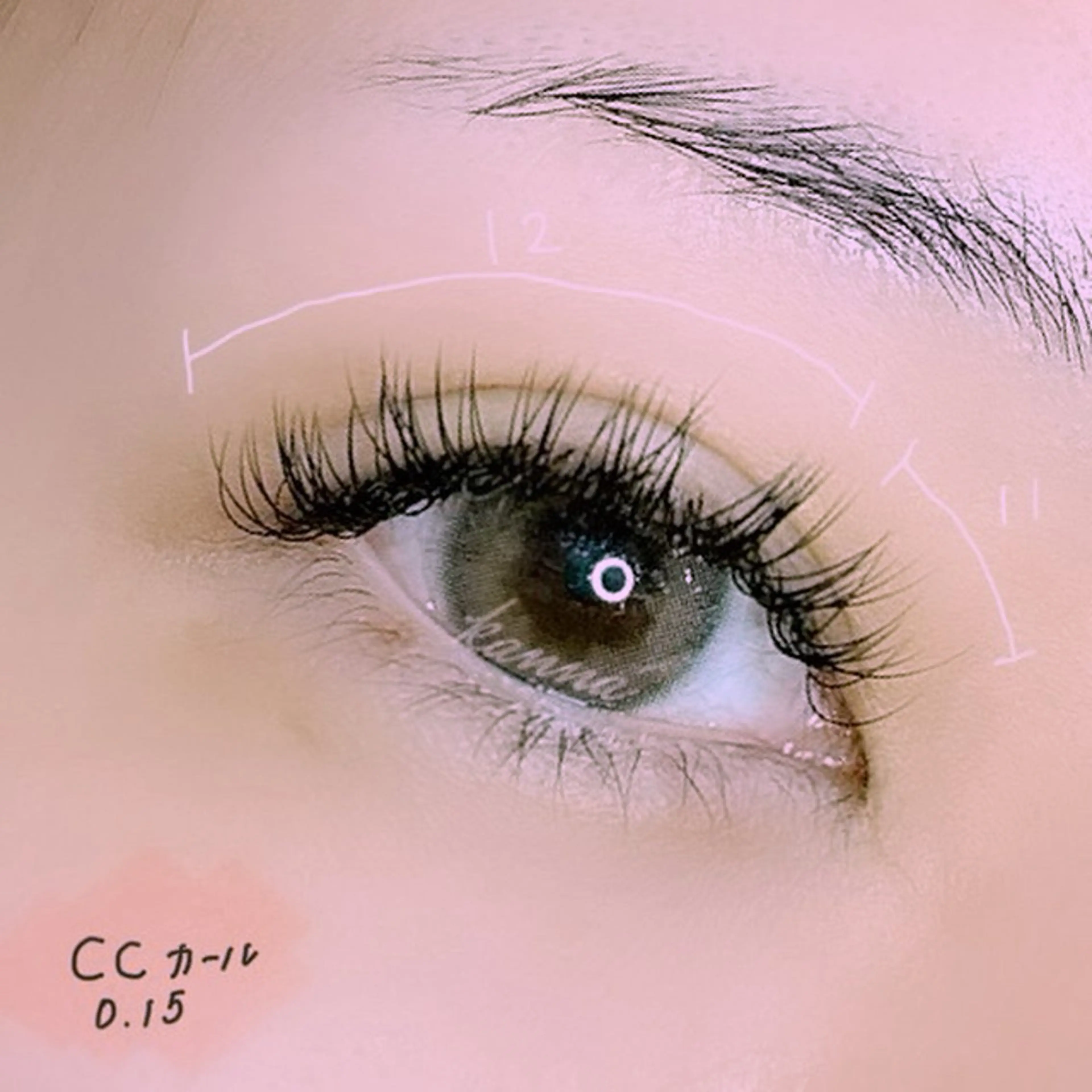 マツエク・マツパ Abientot Kannaのマツエク・マツパデザイン