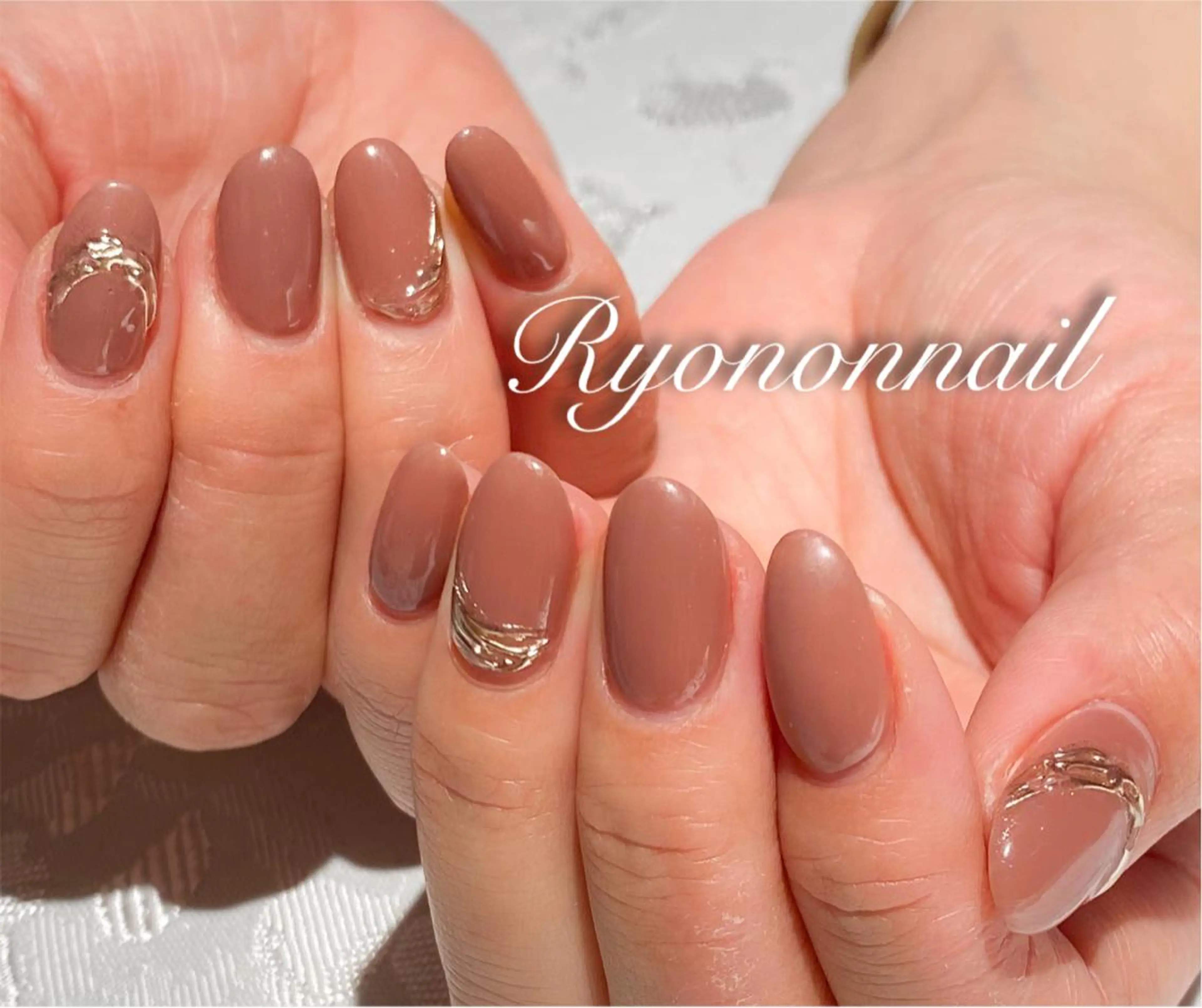 ネイル アートネイル ミラーネイル Ryononnail 上谷典子のネイルデザイン
