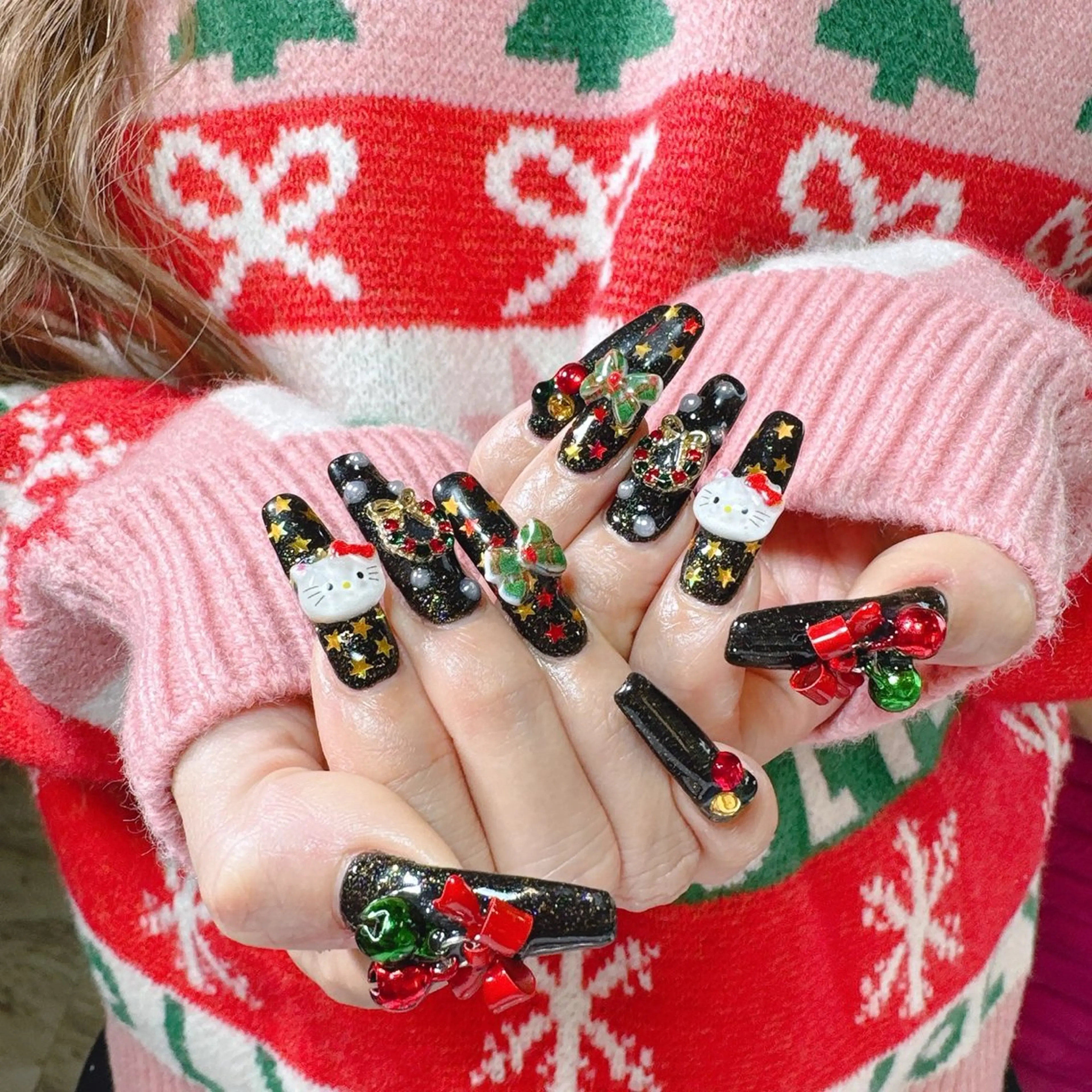 ネイル 冬ネイル クリスマス MignonReve ♡EIMI🌈のネイルデザイン