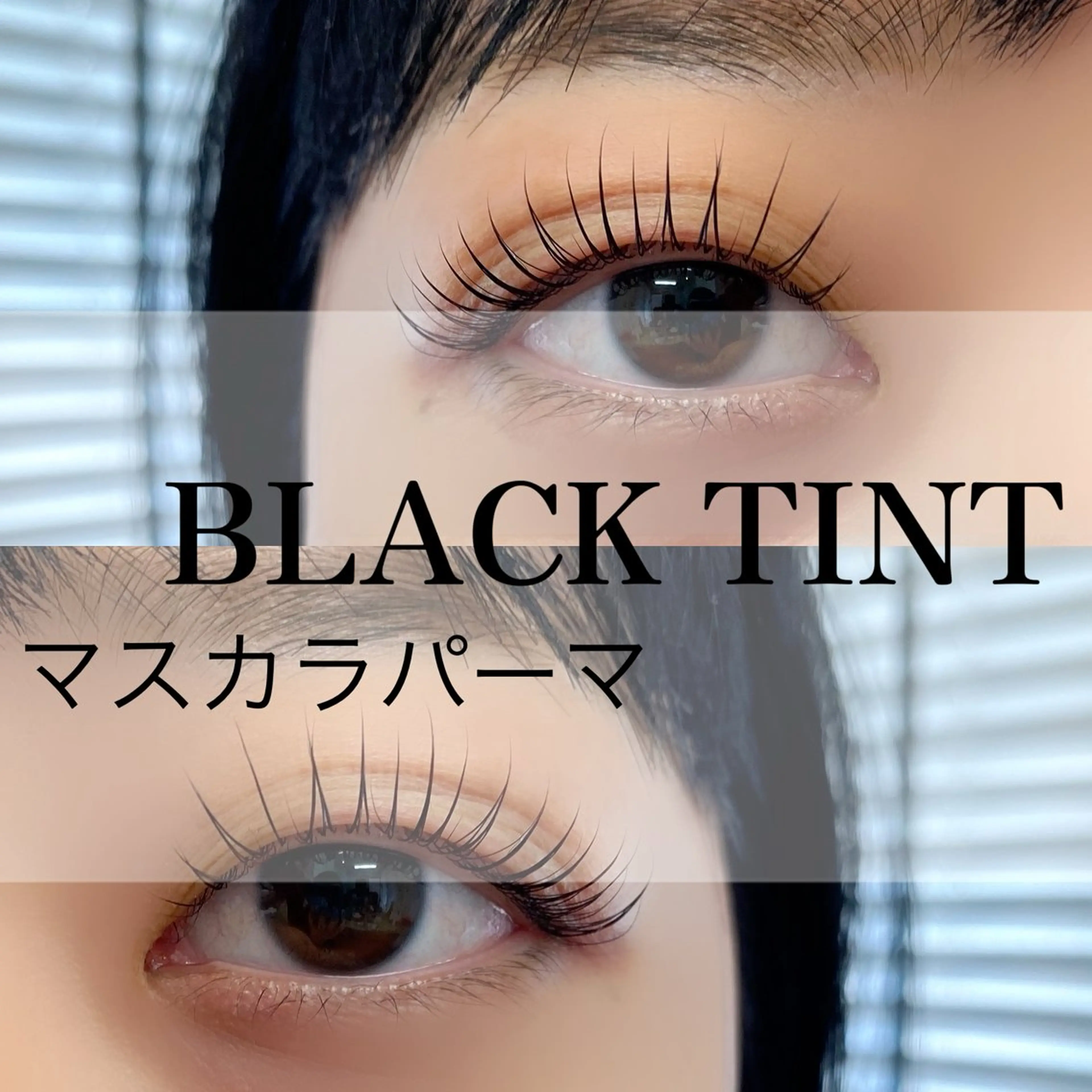 💙ミニモ限定先着！！💙マスカラパーマ/ブラックティント【コーティング付】の写真