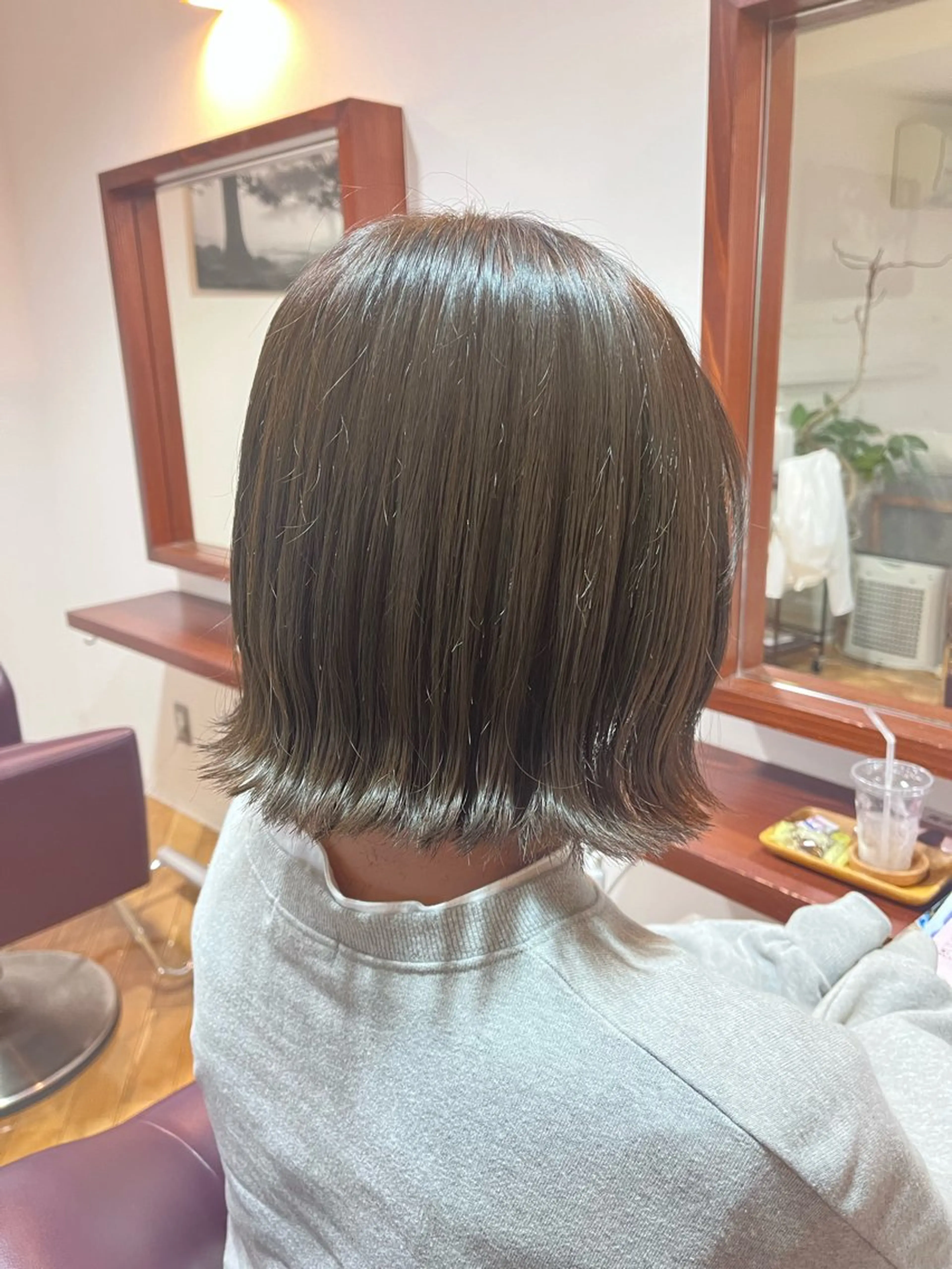 ミディアム カラー Rina.💎🫧 小松里奈のヘアスタイル