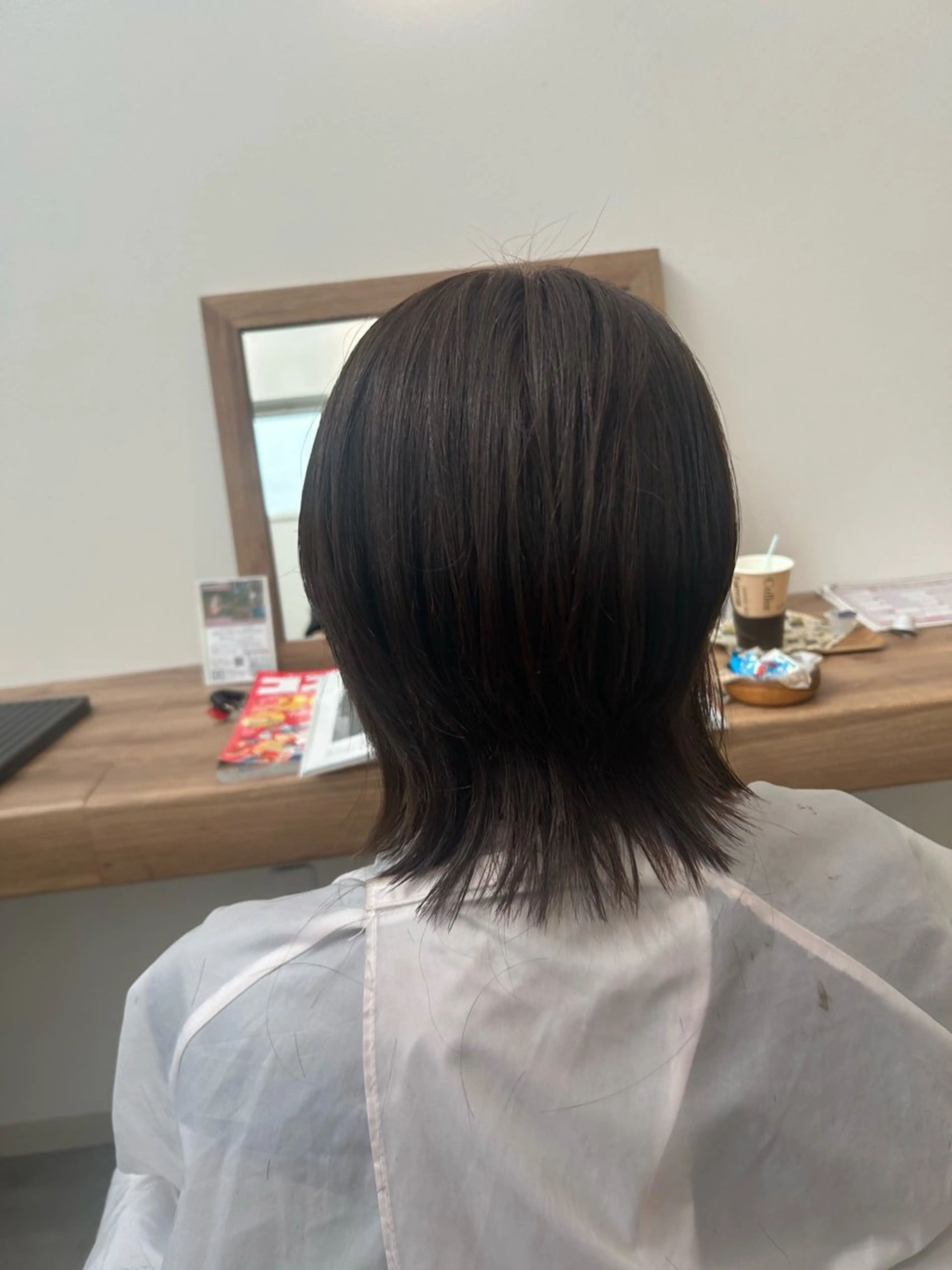 ミディアム 山越 美裕樹のヘアスタイル