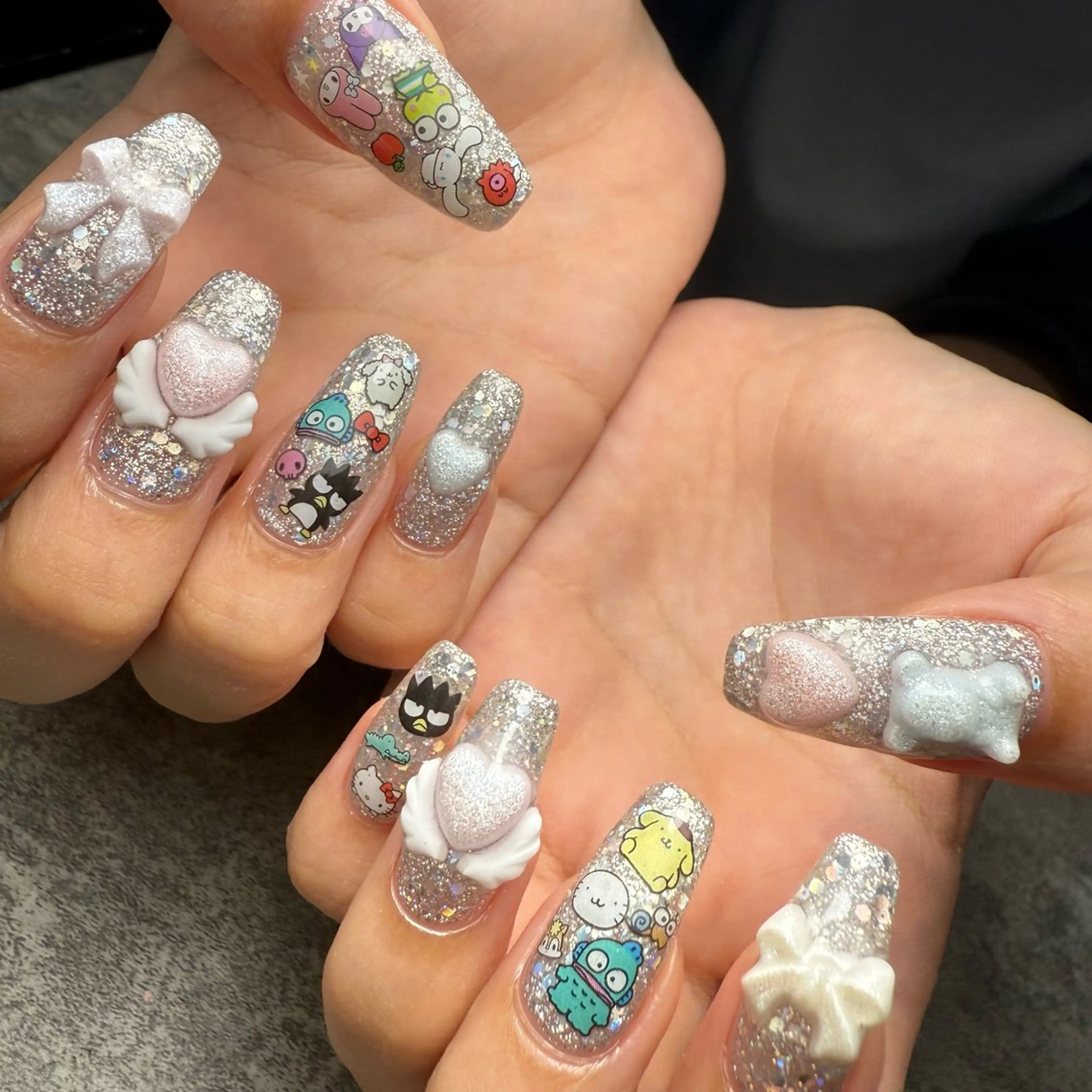 ネイル リボン ハンドネイル yuki nail...のネイルデザイン