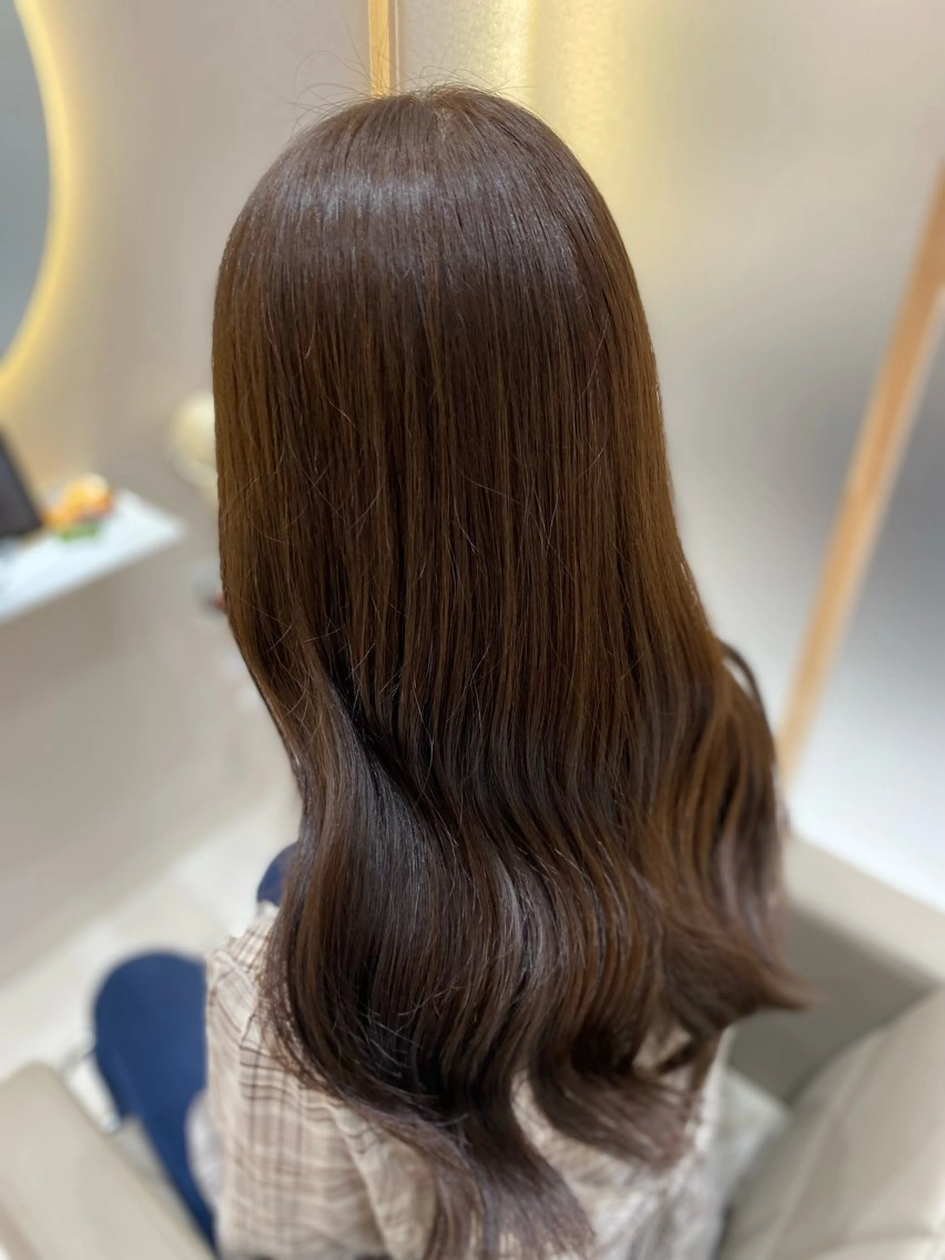 ロング カット ヘアカラー トリートメント 透明感カラー💜艶髪 sayakaのヘアスタイル