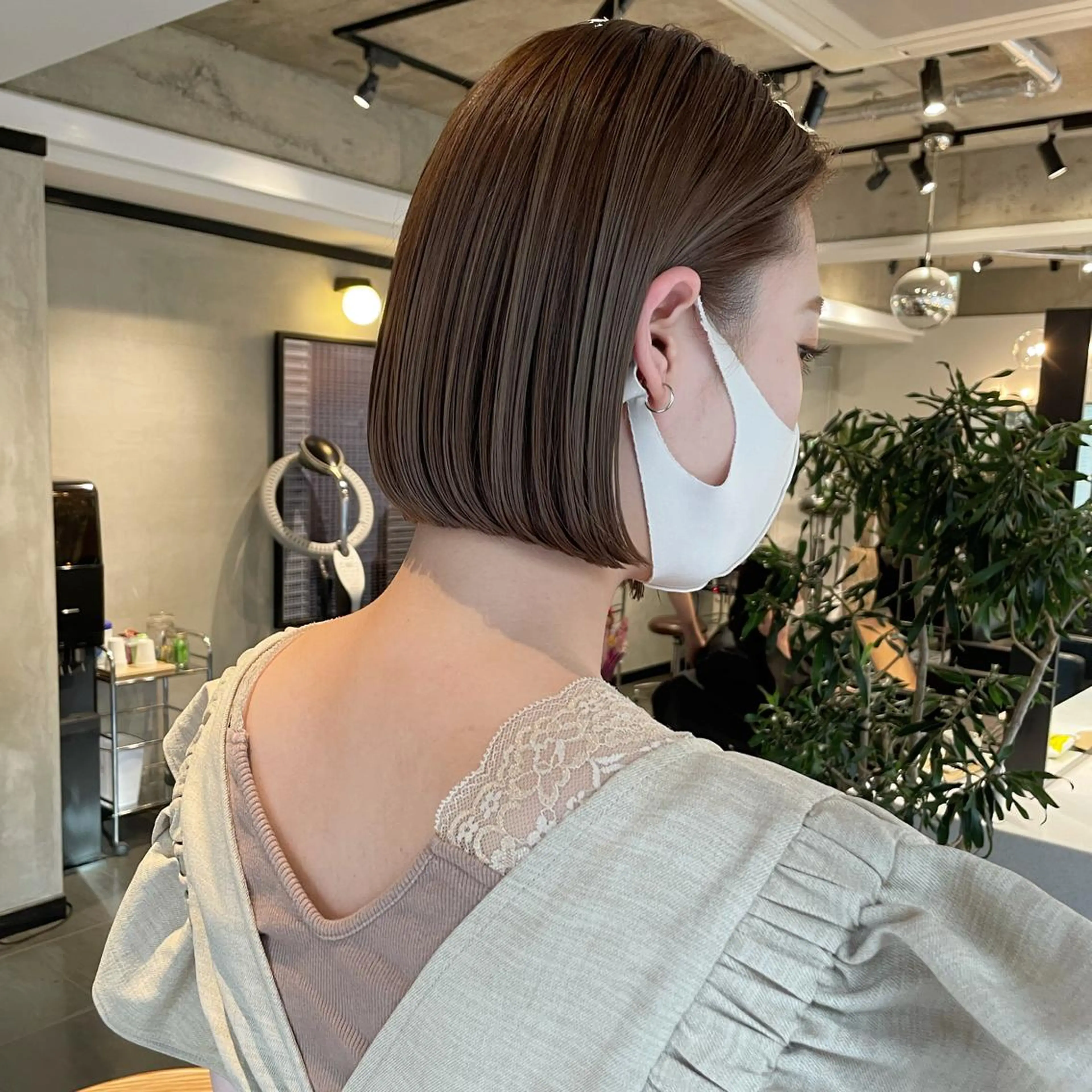 ショート カラー カット ヘアカラー トリートメント 🍃透明感/デザイン 店長MASARU🍃のヘアスタイル