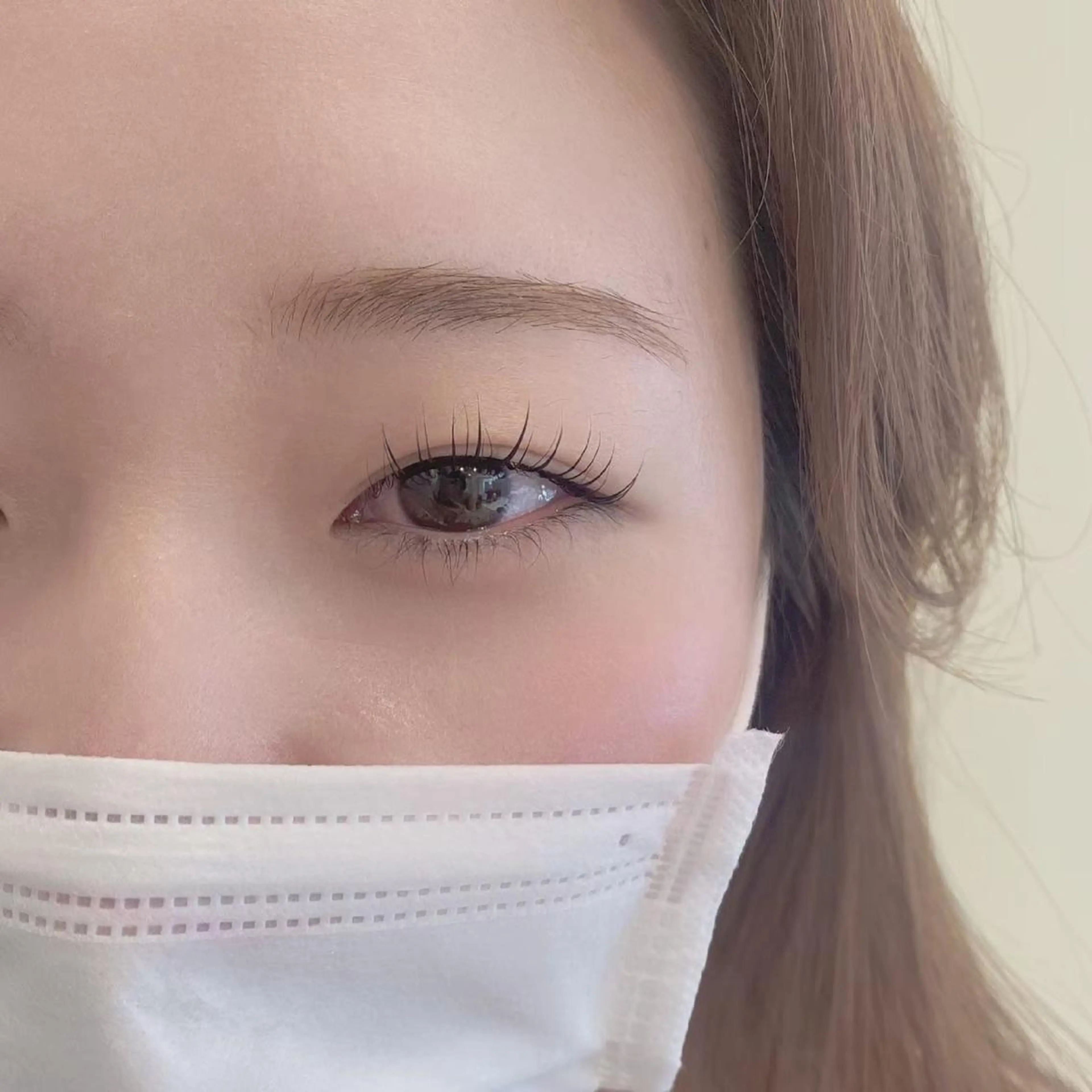 マツエク・マツパ レイヤー×顔周 り×髪質改善/MIUのヘアスタイル