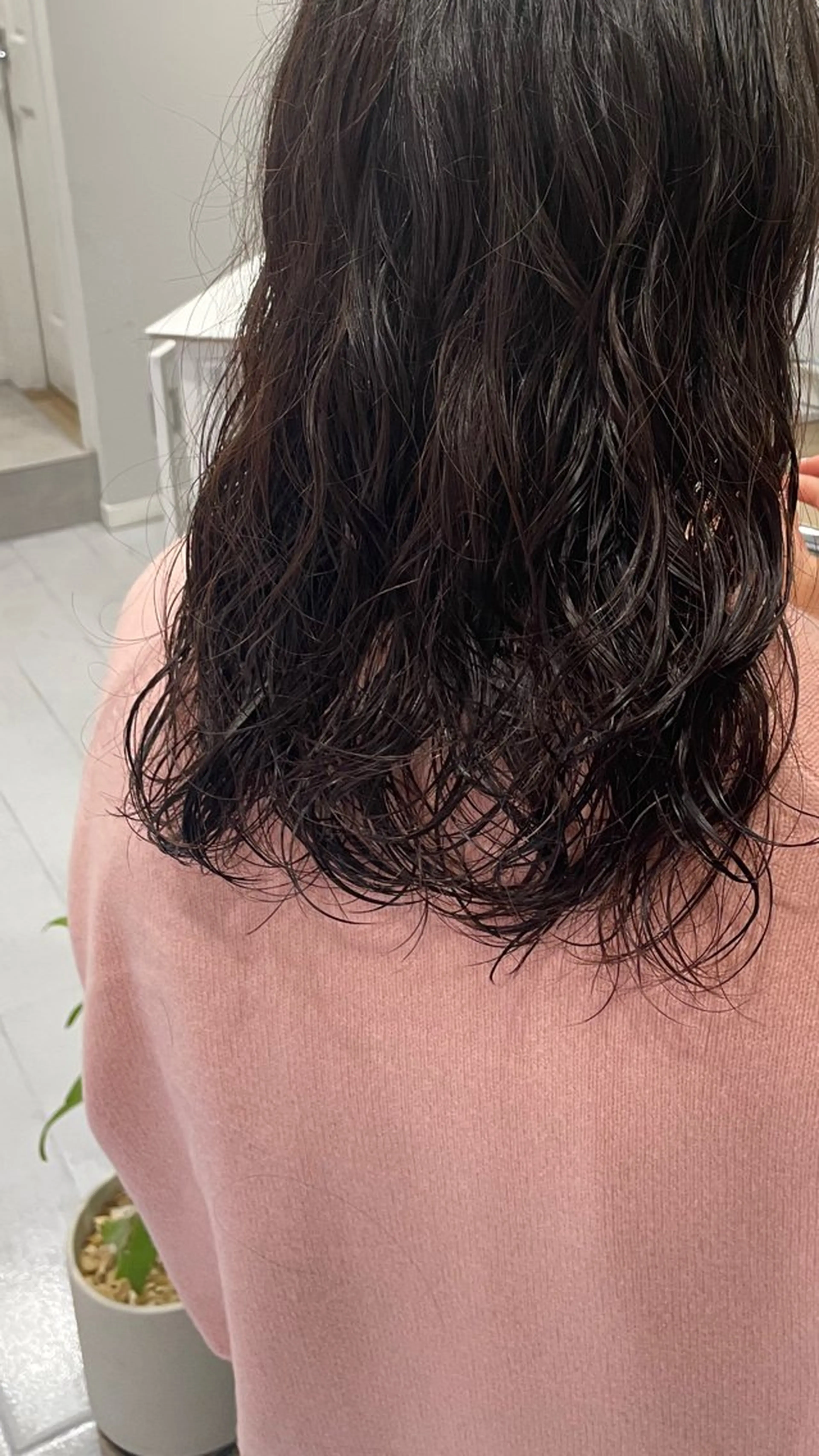 ロング パーマ clan .のヘアスタイル