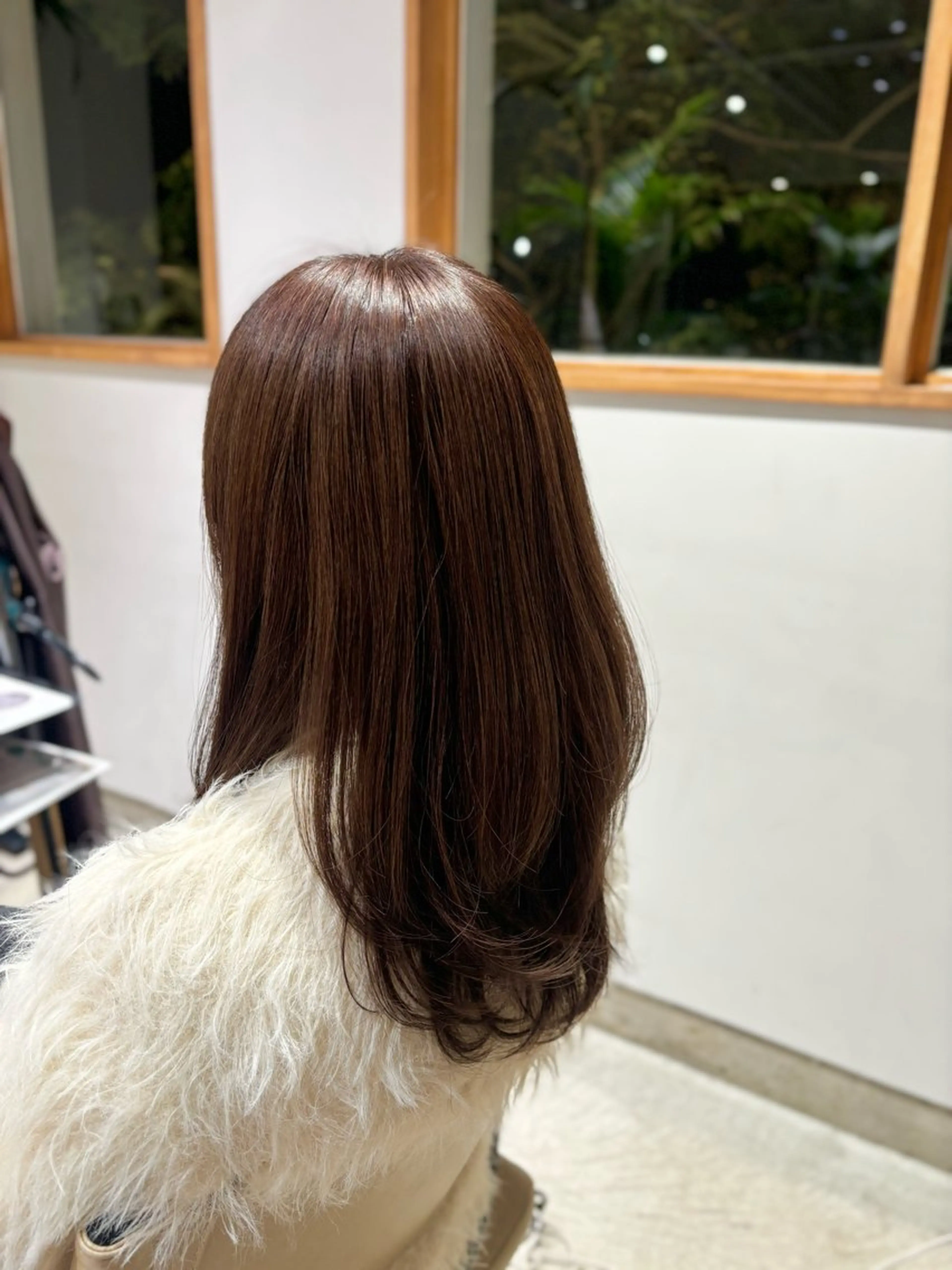 ロング ロングレイヤー レイヤーカット ロング パライソ南公園店 神津 由依のヘアスタイル