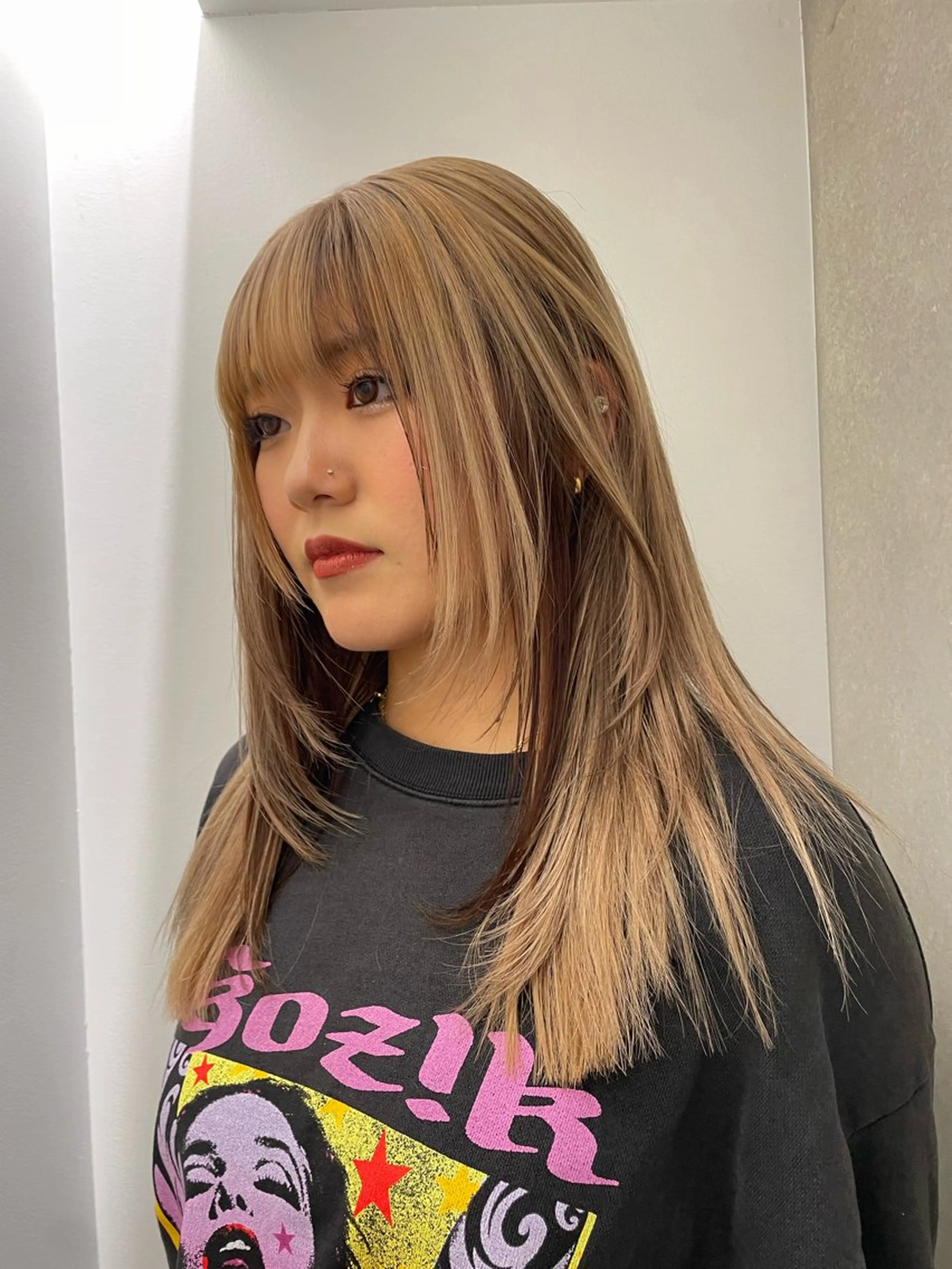 カラー カット デザインカラー 🎀REINA🎀のヘアスタイル