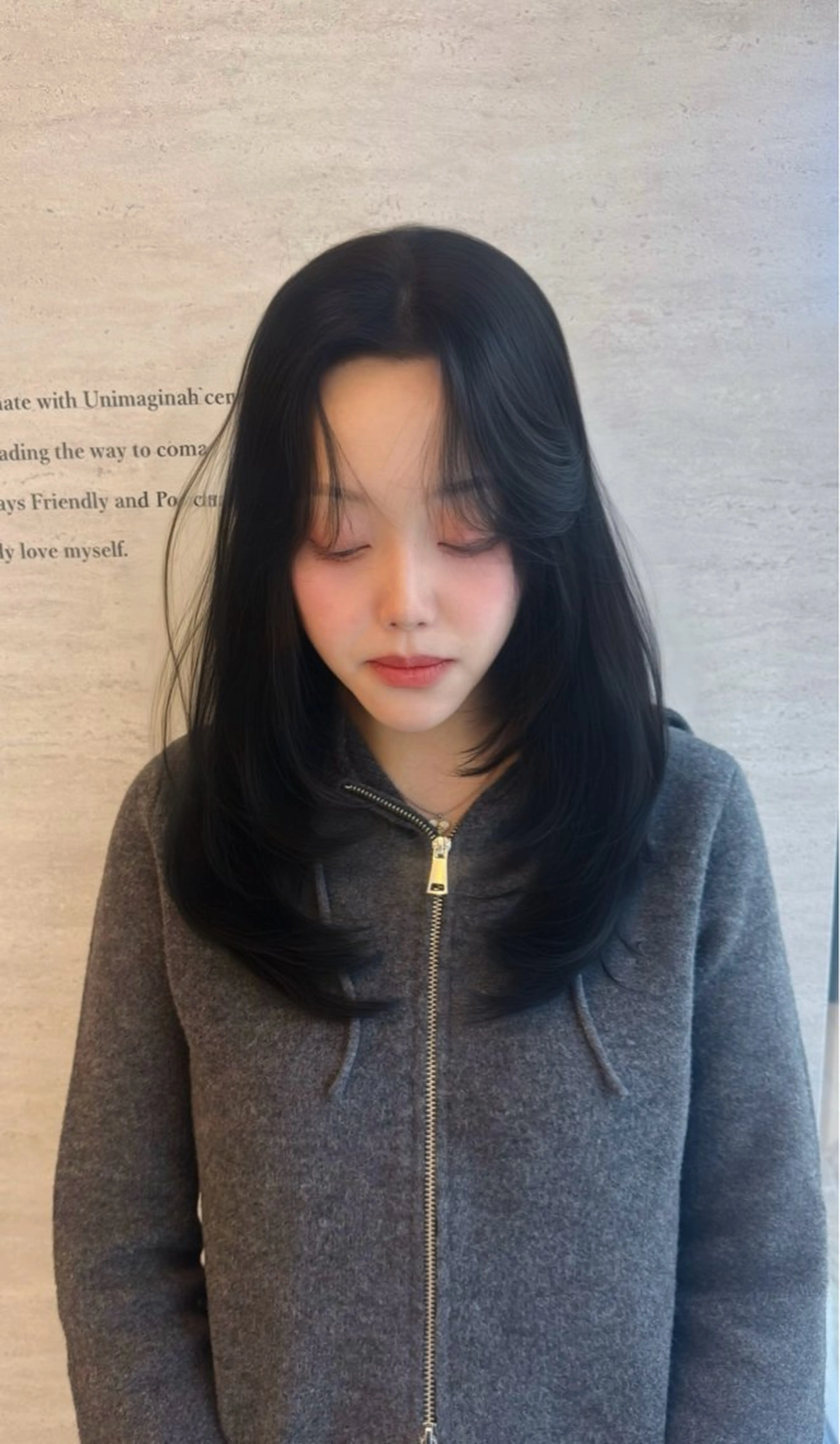 カラー 本場韓国ヘア特化 아이비/Aibiのヘアスタイル