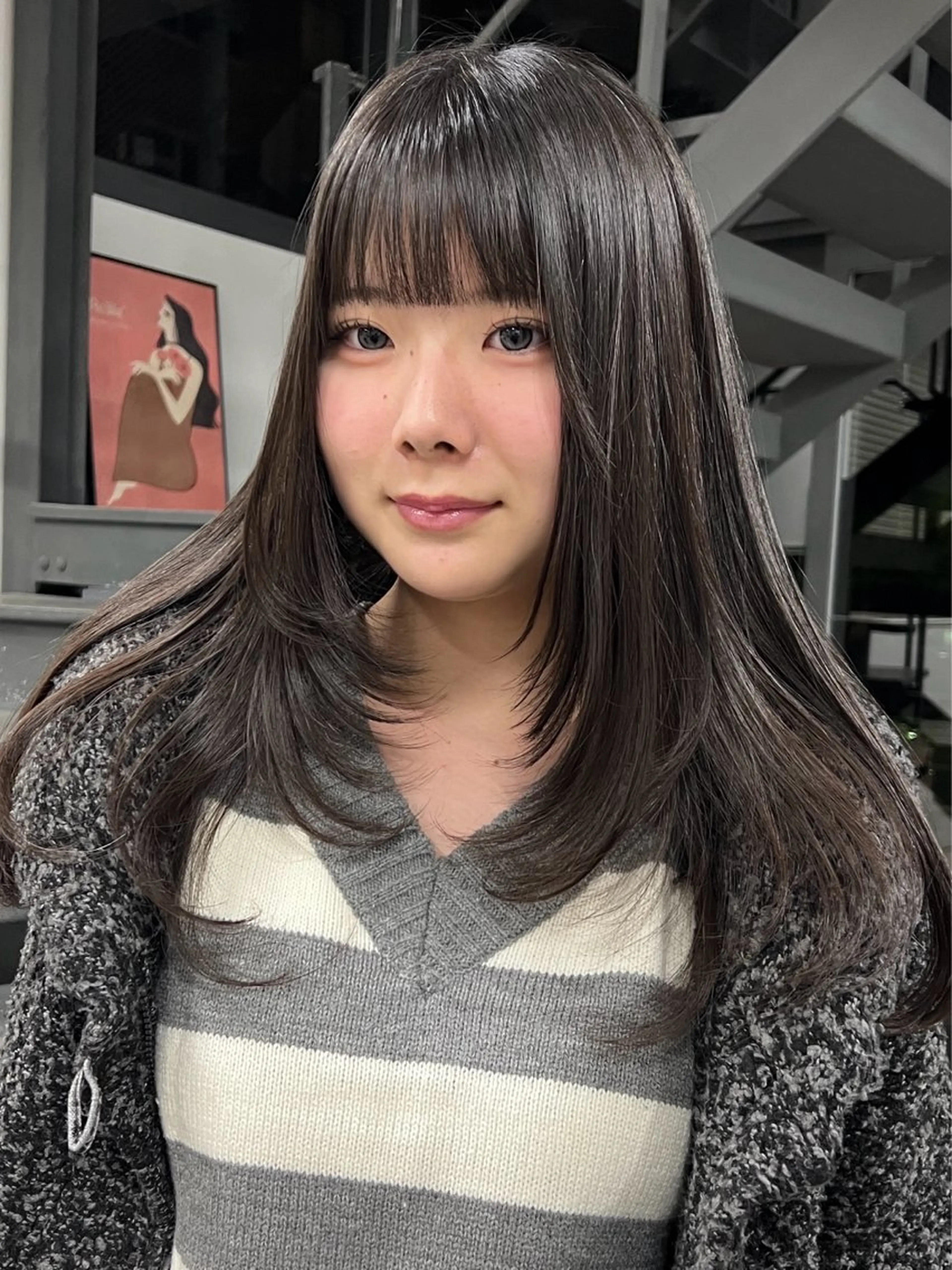 ロング レイヤーカット 御器所/髪質改善千田 紗羽のヘアスタイル