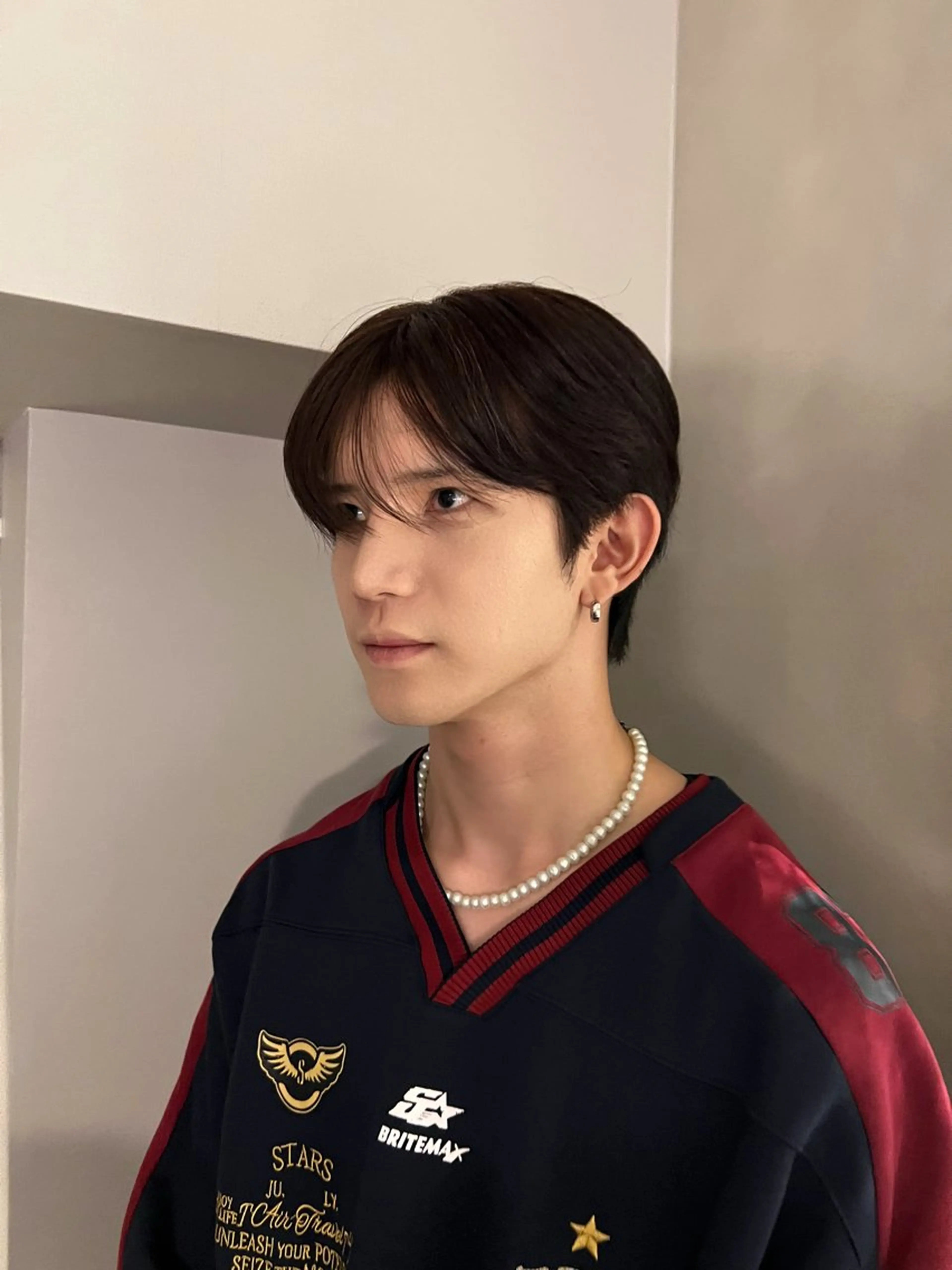 ショート メンズ マッシュ シースルーマッシュ 北見 桃夏のヘアスタイル