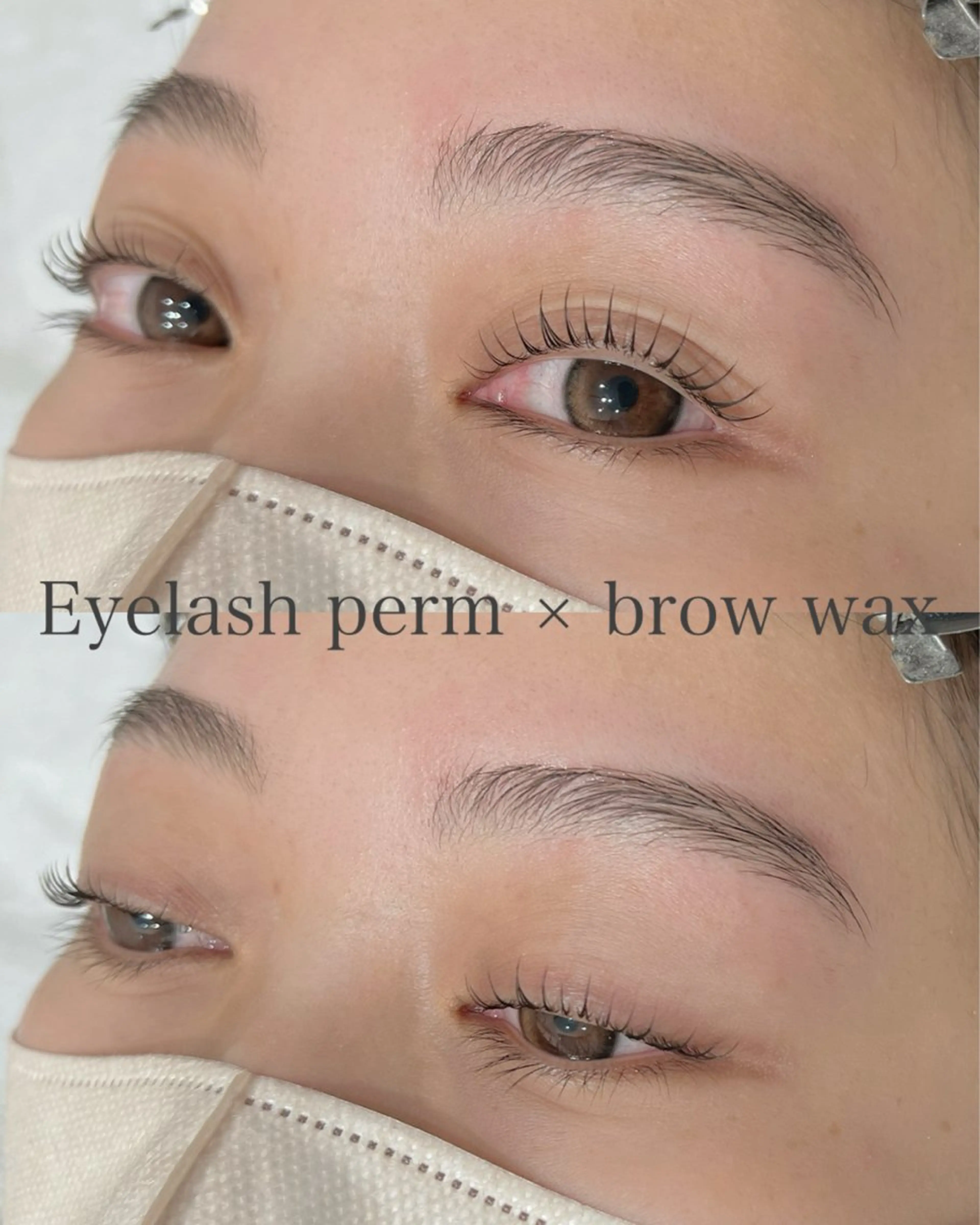 🩶まつ毛パーマ×美眉スタイリング🩶束間コーティング付き(1:30)の写真