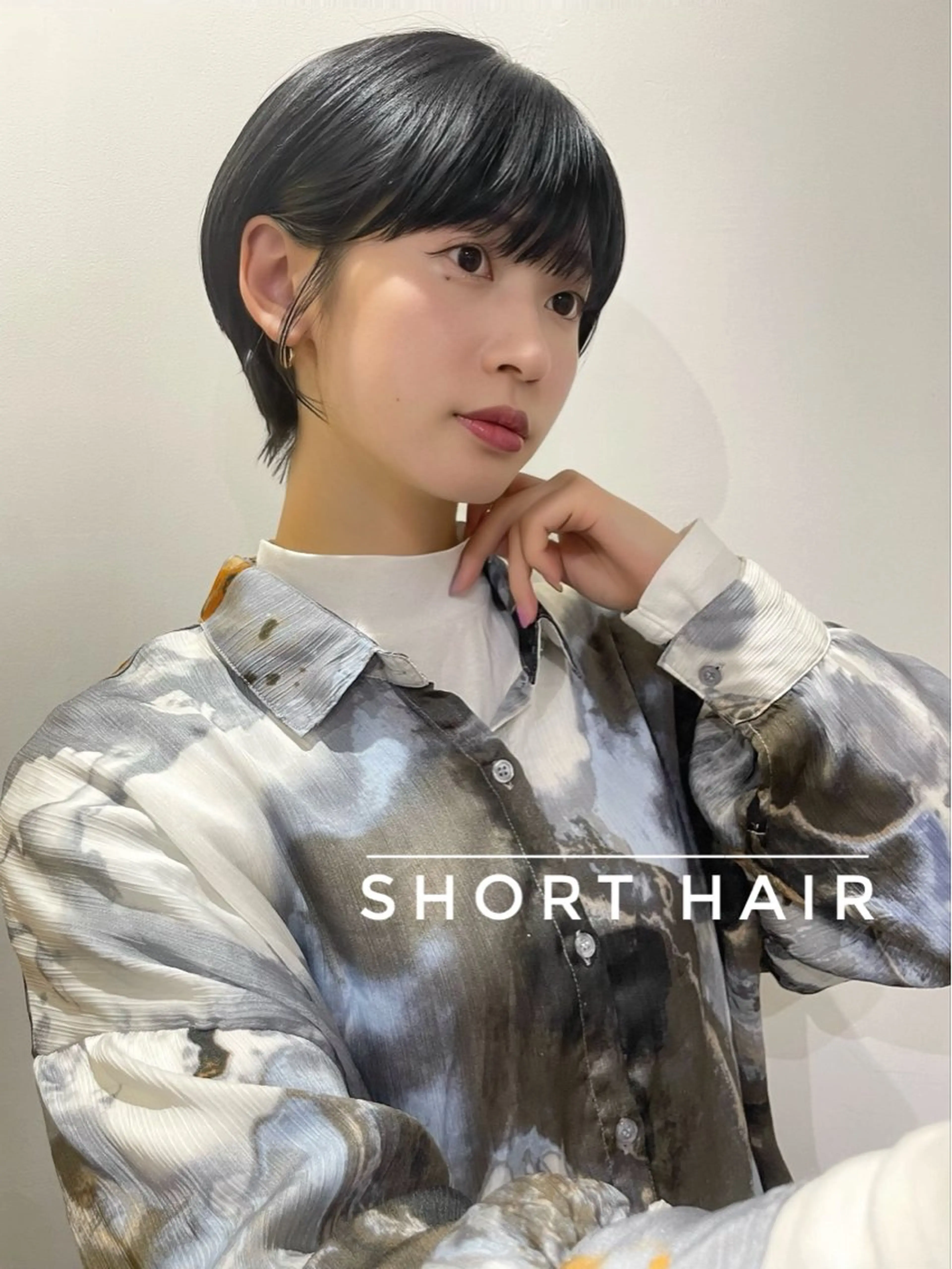 ショート 平 一裕のヘアスタイル