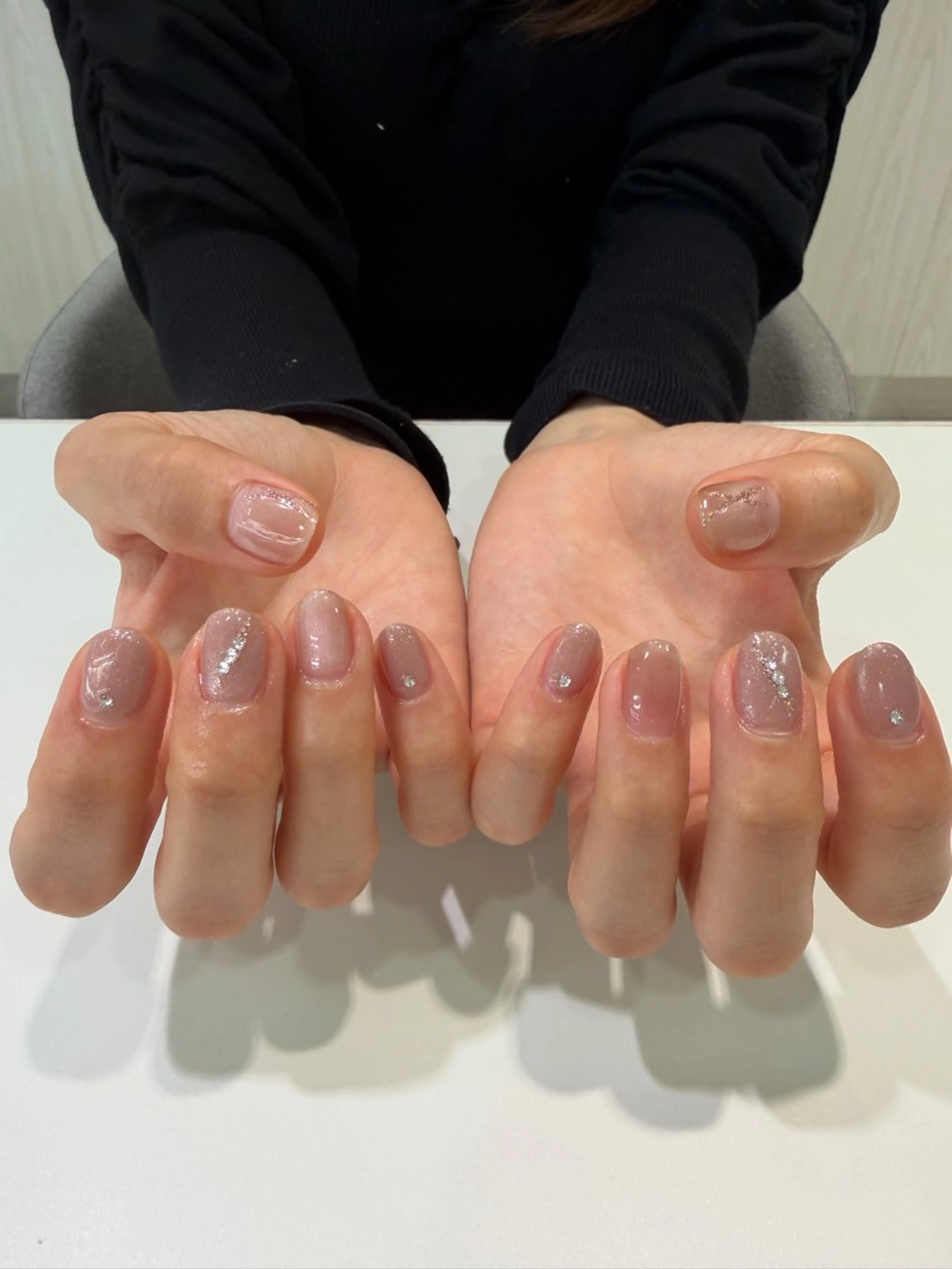 ネイル ジェルネイル パラジェル 延原 ネイルステーションのネイルデザイン