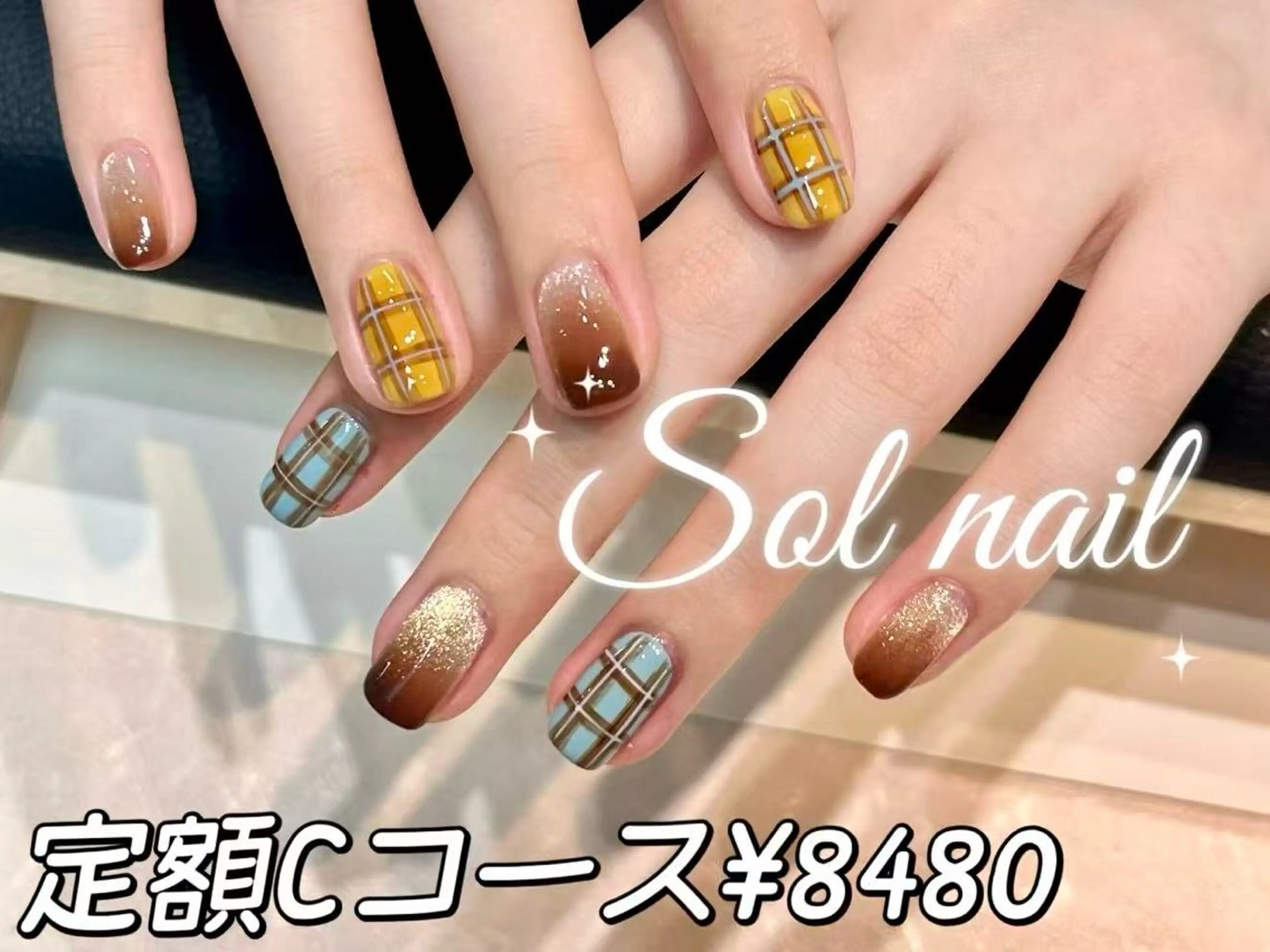 ネイル ハンドネイル ソルネイル ナナのネイルデザイン