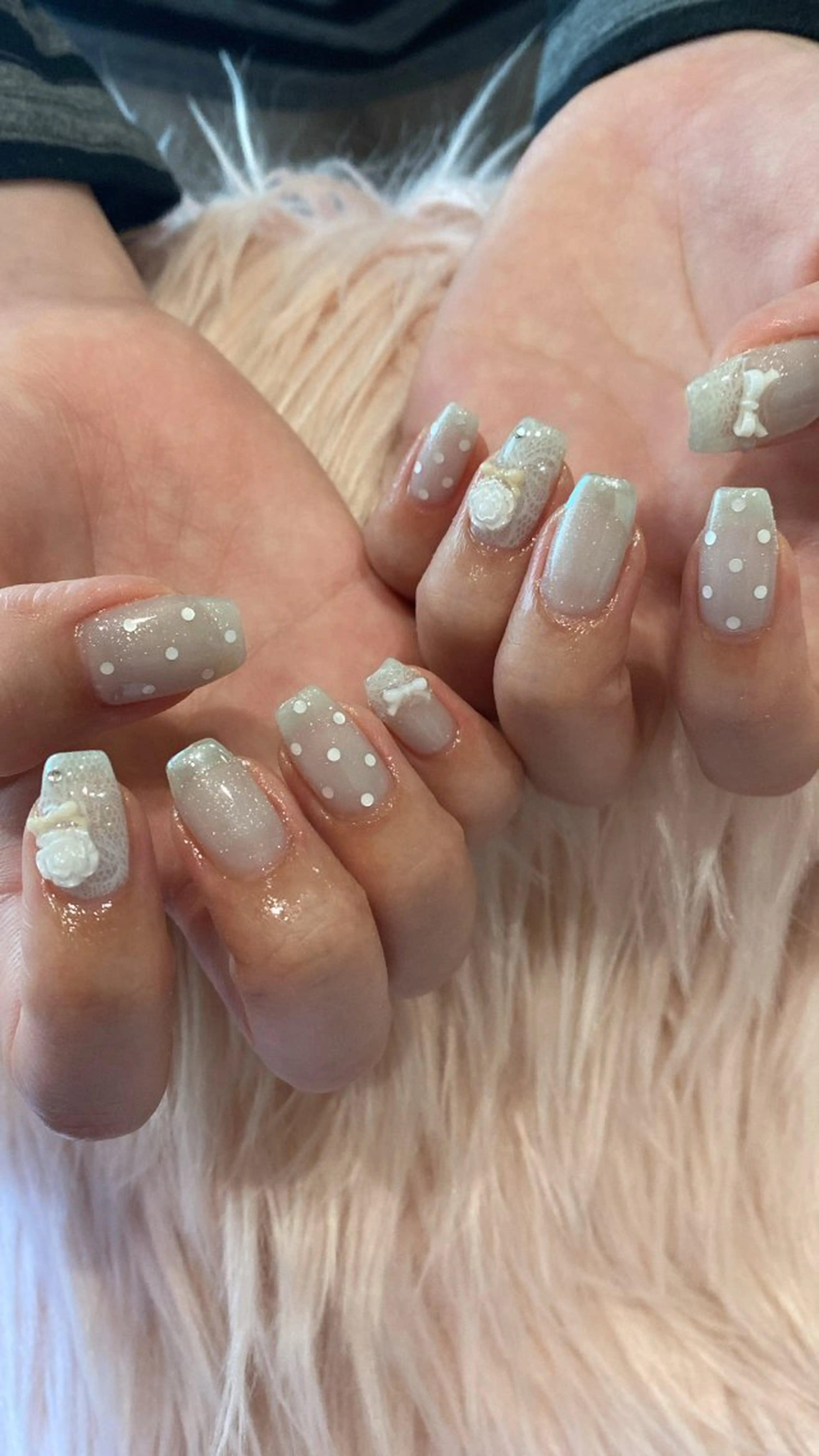 ネイル ハンドネイル crystal ⭐︎ colorのネイルデザイン