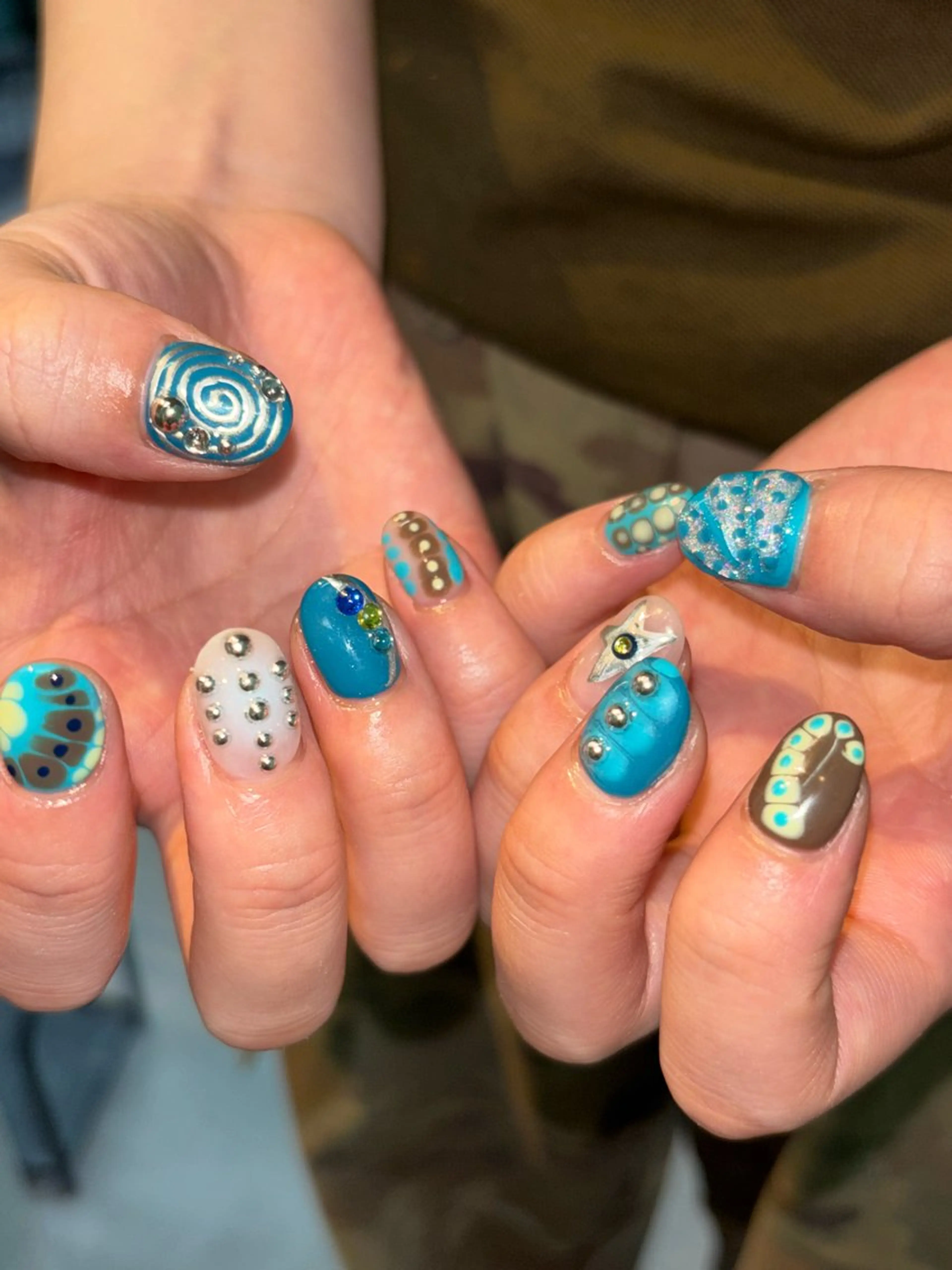 ネイル miyu ˚ ༘ ೀのネイルデザイン