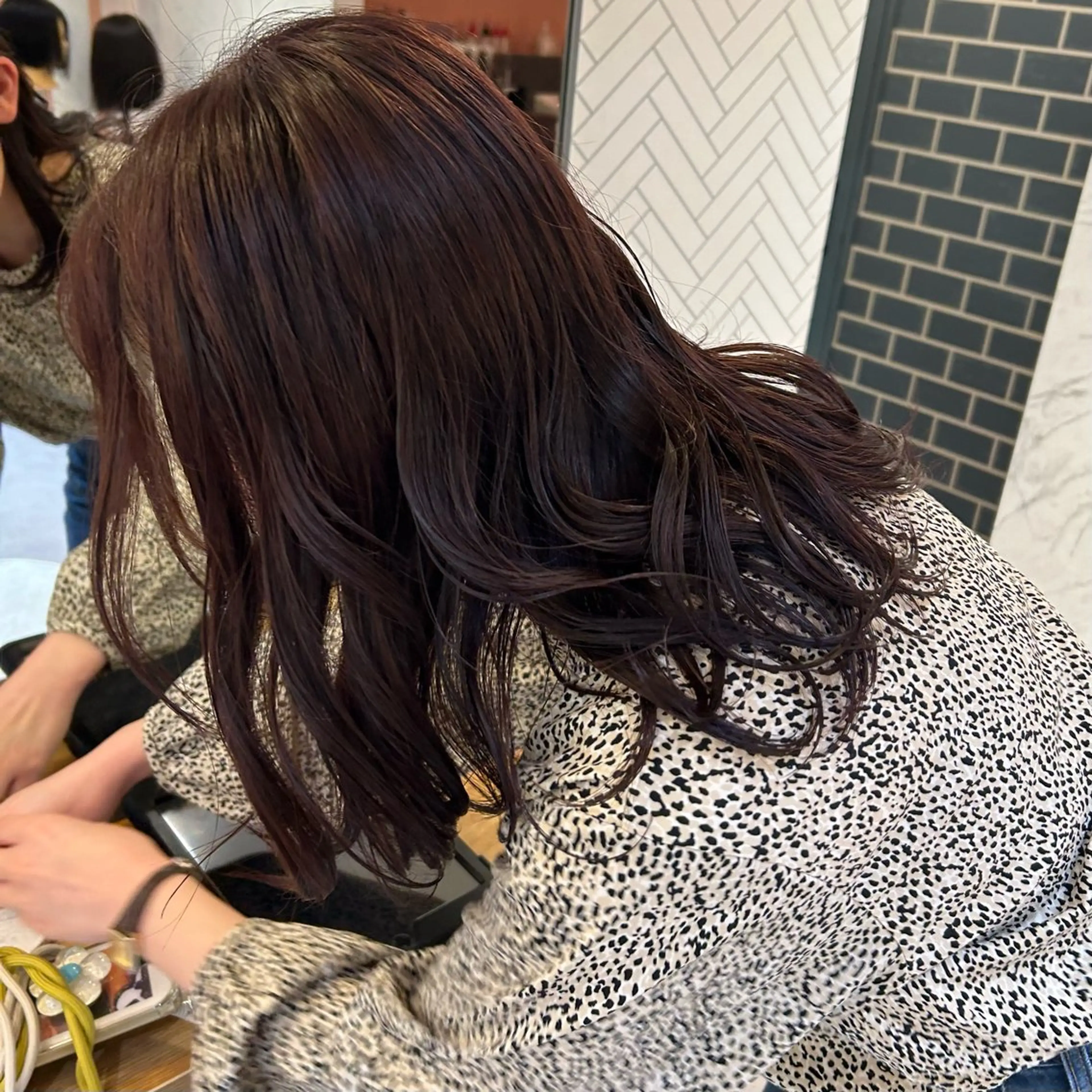 セミロング カット ヘアカラー asami moon武蔵小杉のヘアスタイル