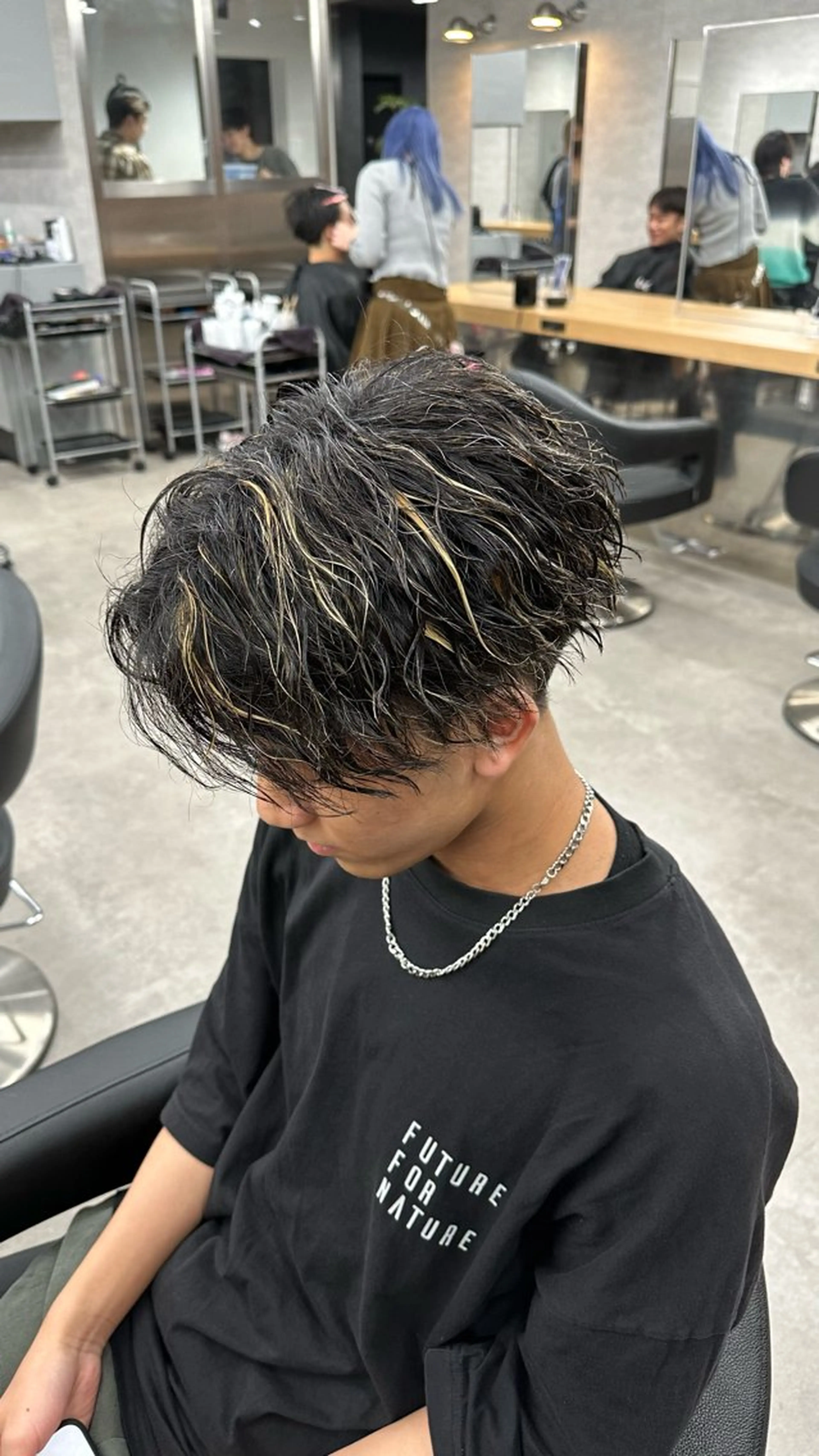 メンズ メンズパーマ と言えばkaedeのヘアスタイル