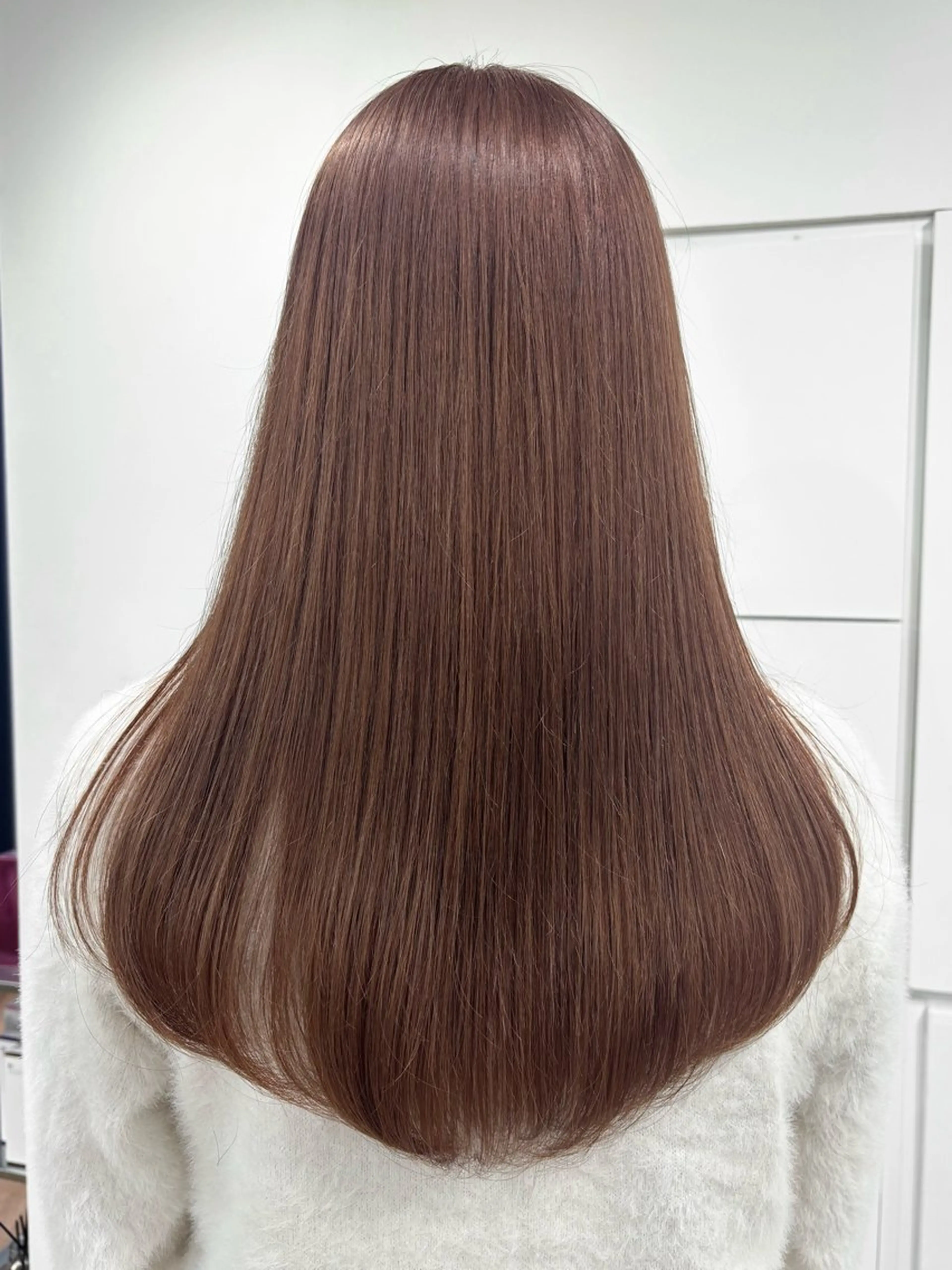 ロング ヘアカラー ブリーチ透明感カラー 🍀mizuki🍀のヘアスタイル